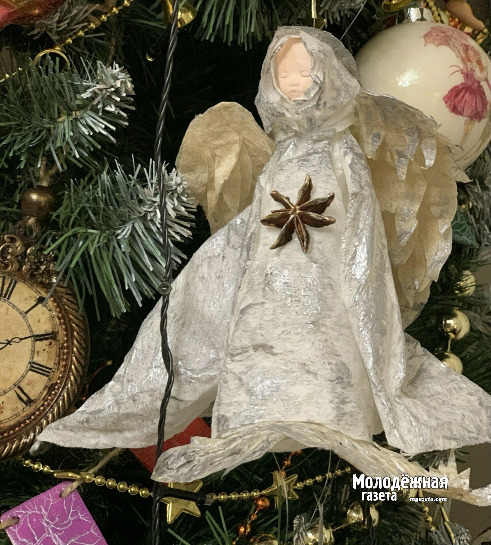 ОЧумелые ручки «МГ»: новогодний Ангел