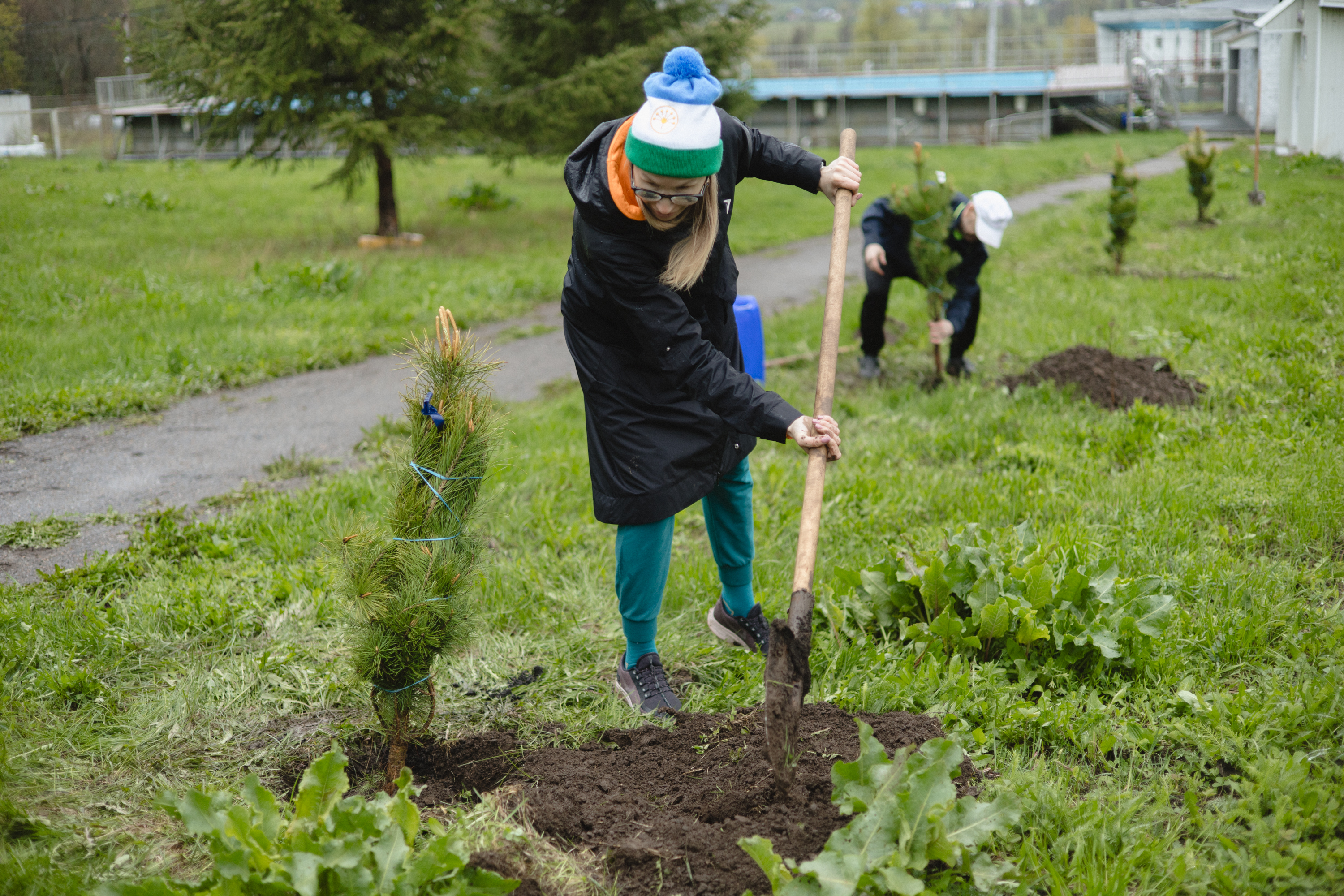 Команда «Здорового Отечества» заложила аллею в рамках акции «Зелёная Башкирия»