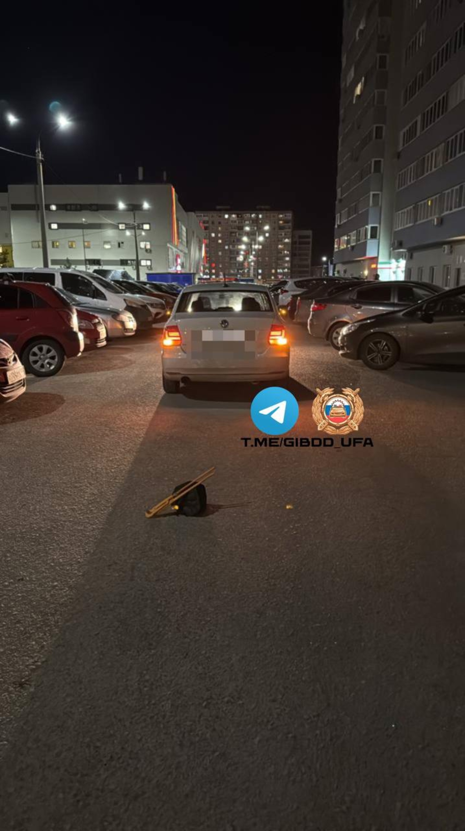 В Уфе иномарка сбила мальчика