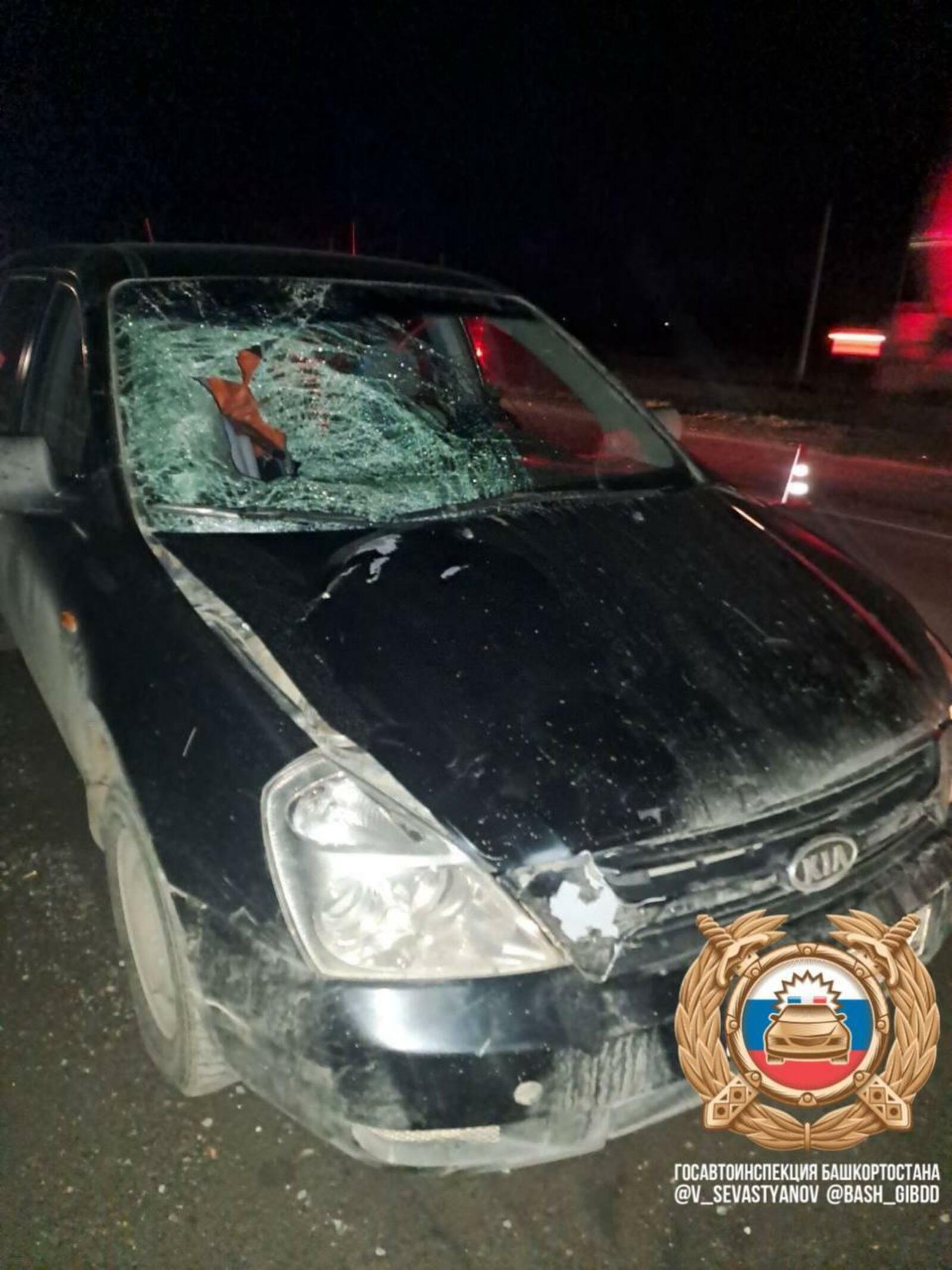 В Уфимском районе насмерть сбили пешехода