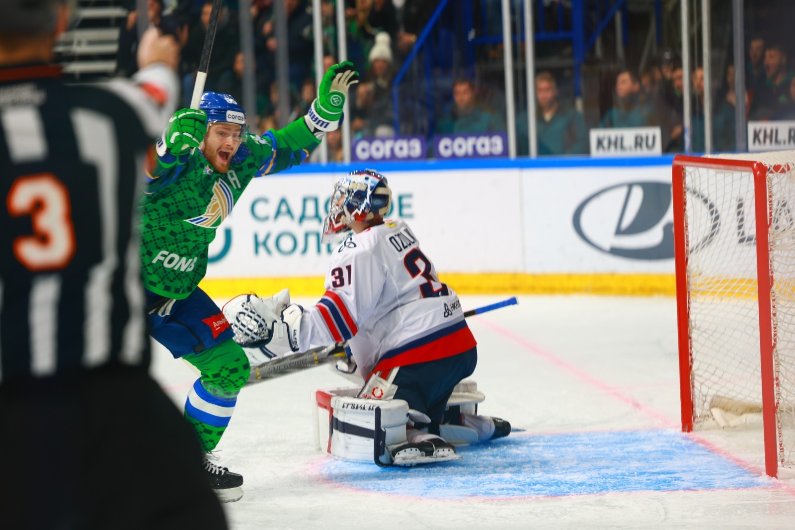 Дубль Зоркина помог Салавату обыграть Нефтехимик