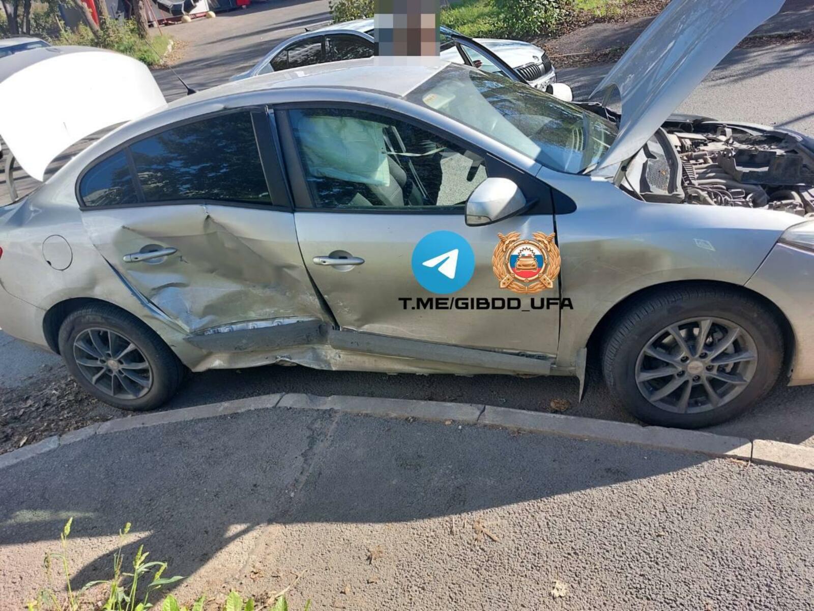 В ДТП в Уфе пострадали два человека