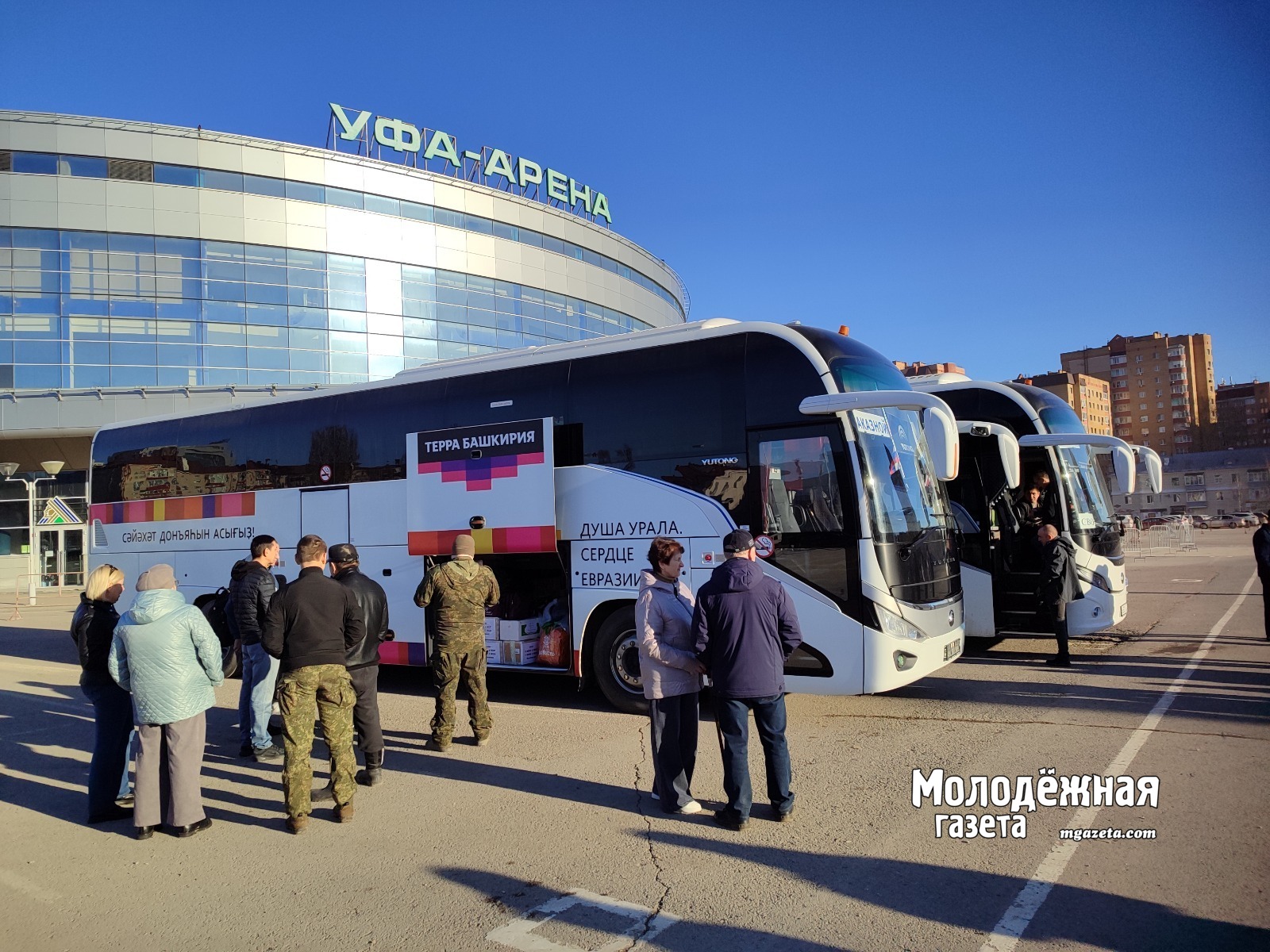 В Уфе прошла церемония централизованной отправки военнослужащих в зону СВО