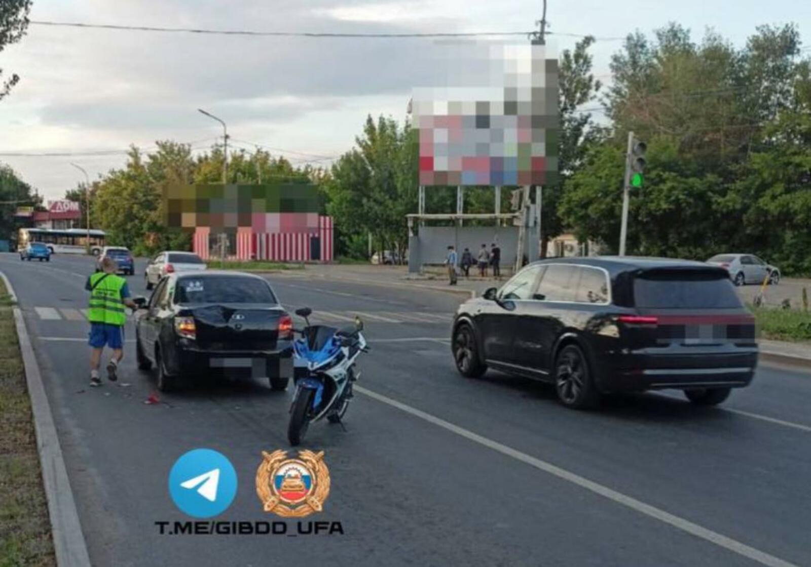 В Уфе в ДТП пострадал 28-летний водитель мопеда