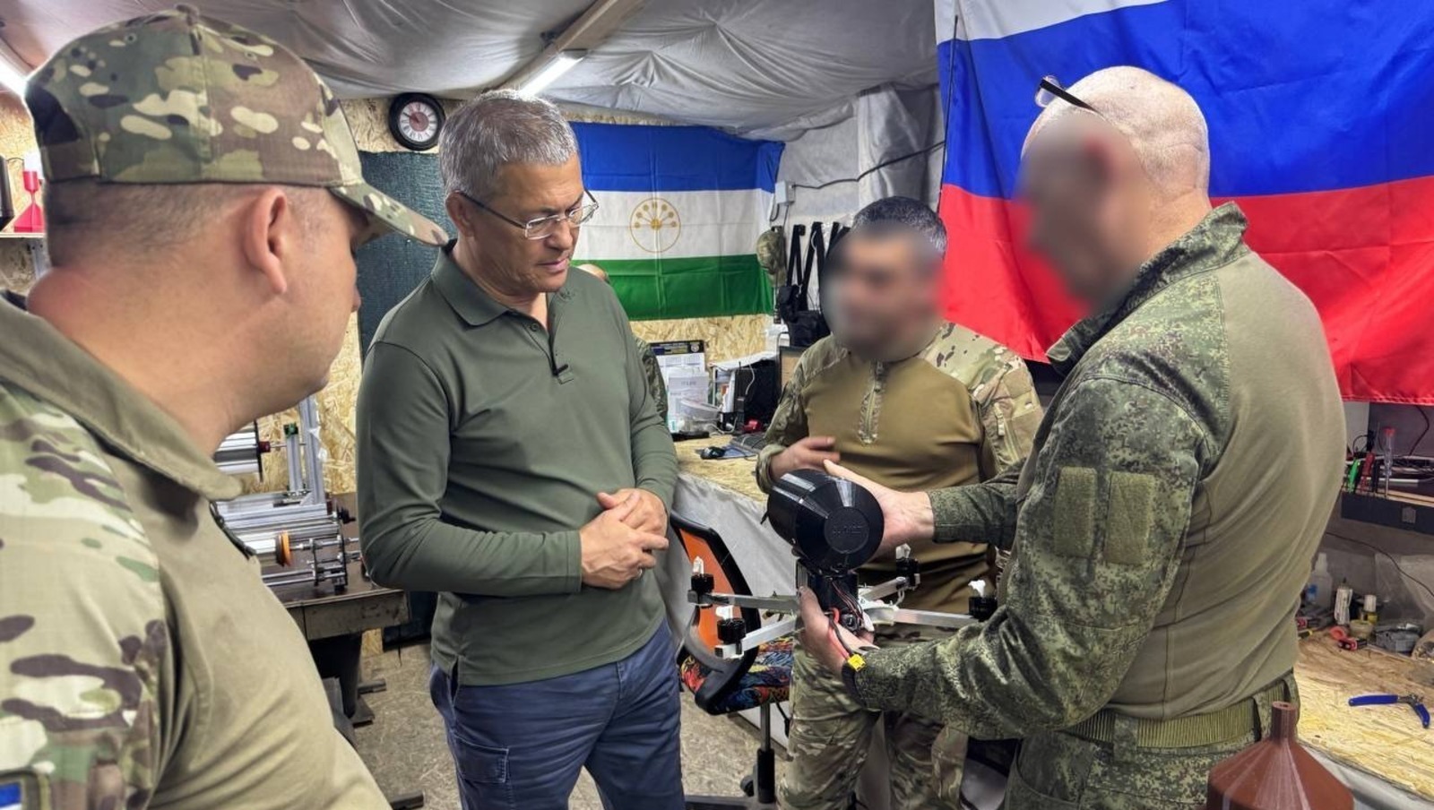 Общественники прокомментировали важность поездки Радия Хабирова в зону СВО