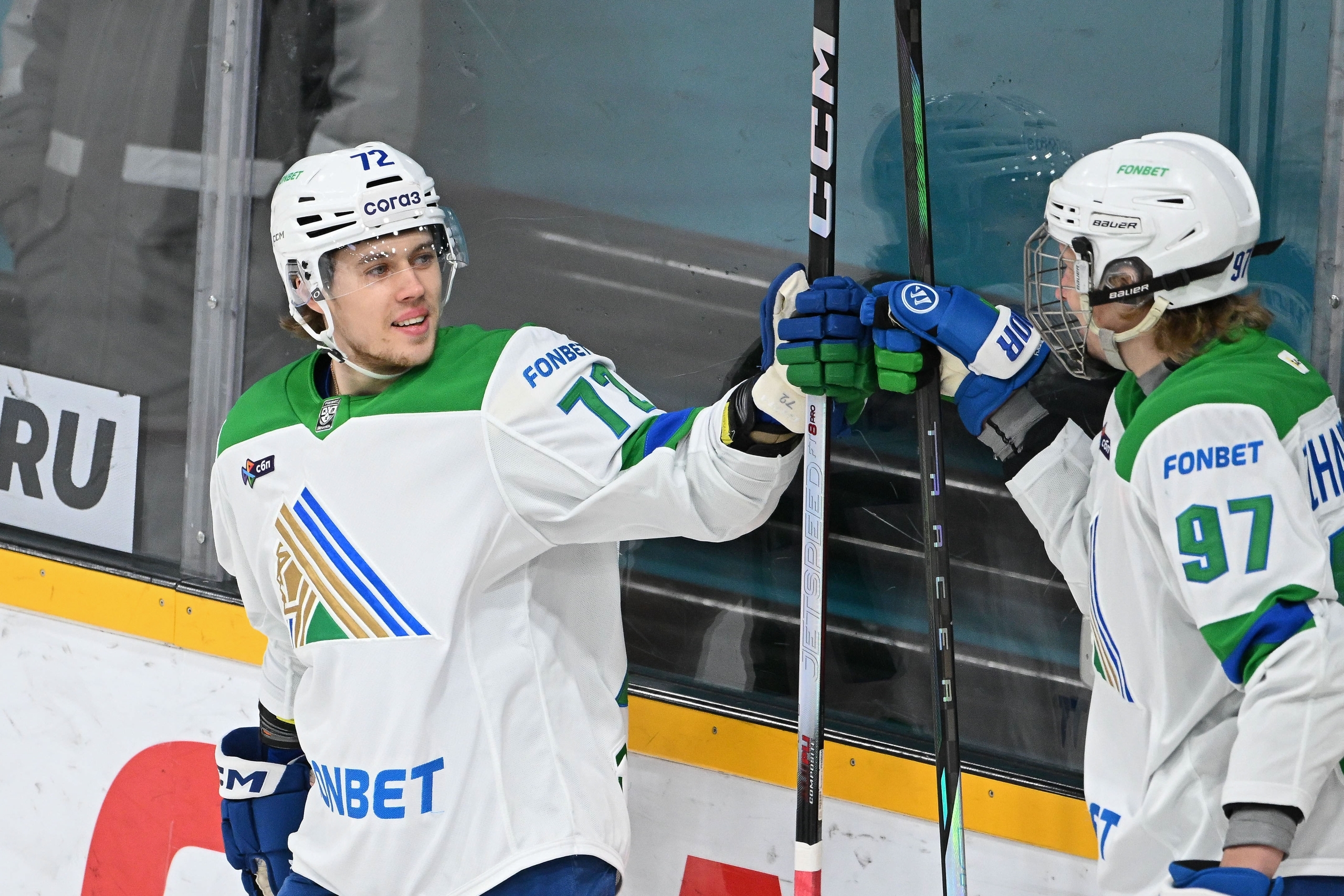 Салават одержал 700-ю победу в КХЛ в Череповце