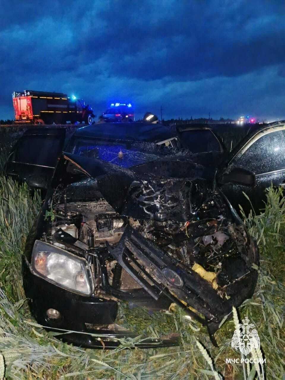 В Калтасинском районе Башкирии в ДТП погибли два подростка