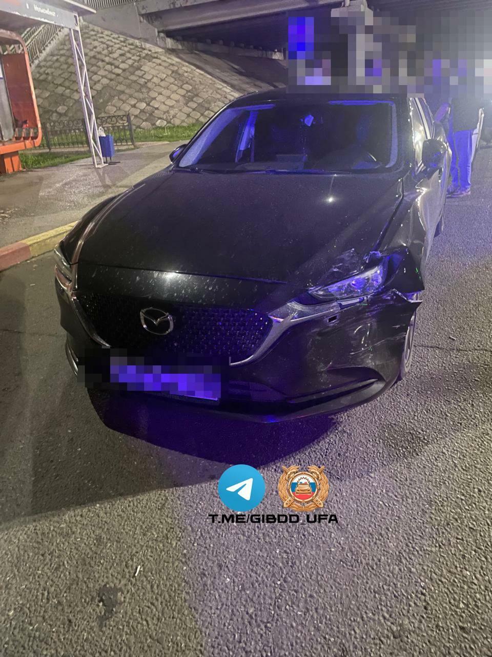 Массовая авария в Уфе – столкнулись 8 автомобилей