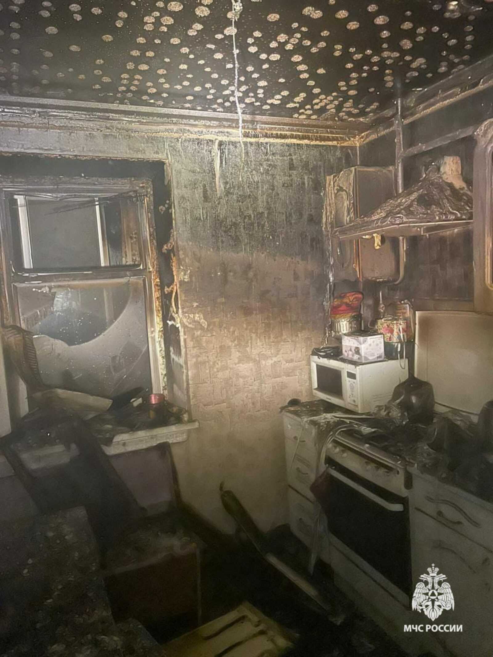 В Нефтекамске произошёл пожар в многоквартирном доме