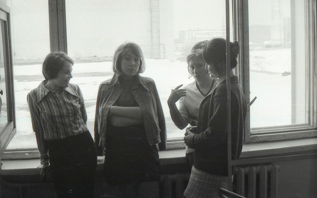 На этаже, 1970 год