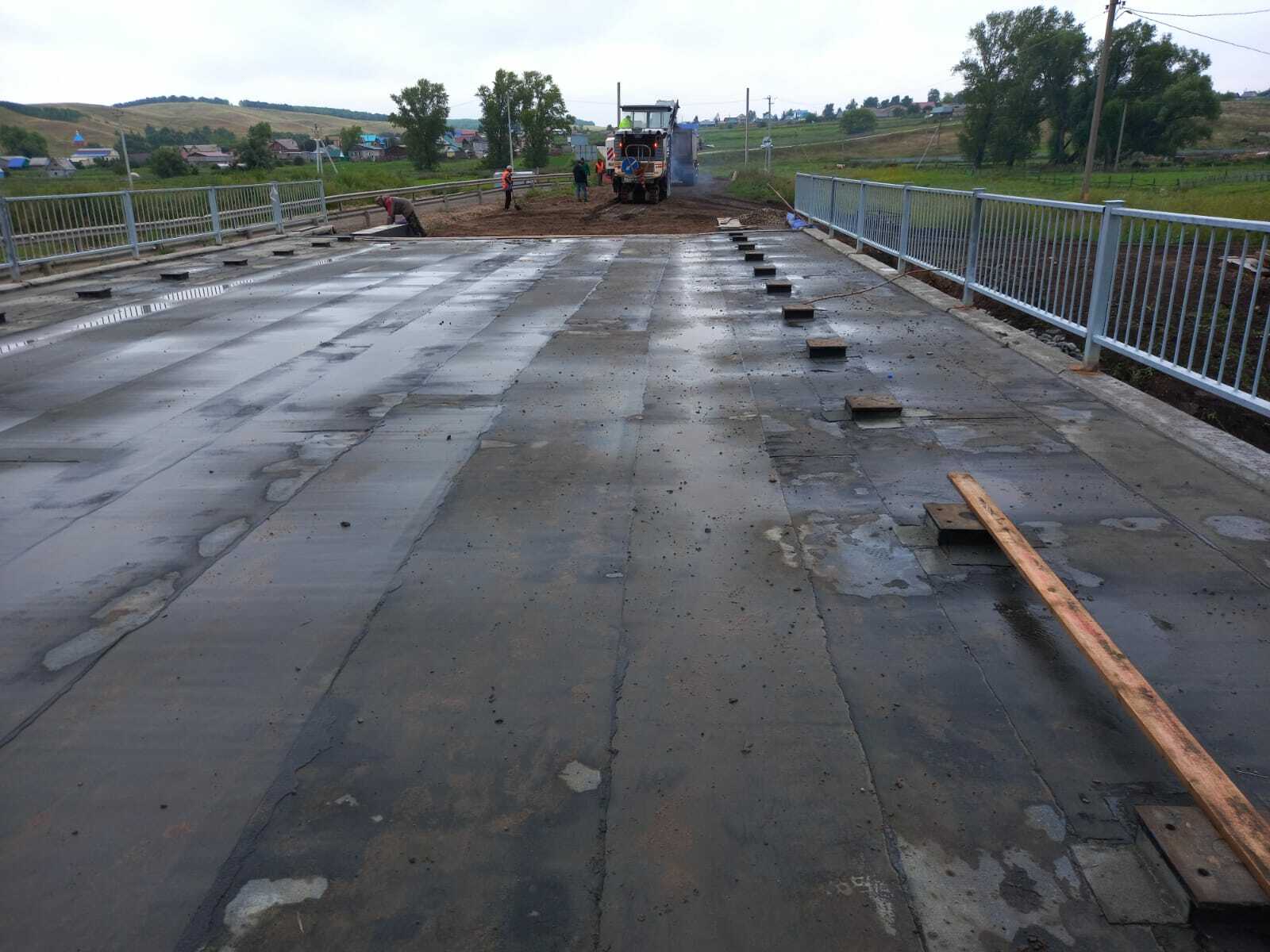 В Башкортостане реконструируют мост через реку Турсагазы