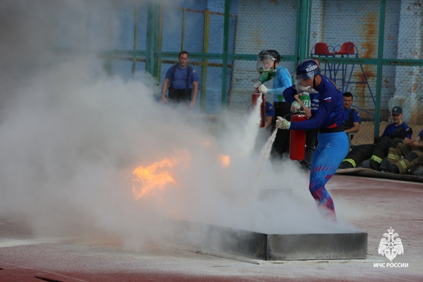 Башкирия в числе лидеров соревнований по пожарно-спасательному спорту