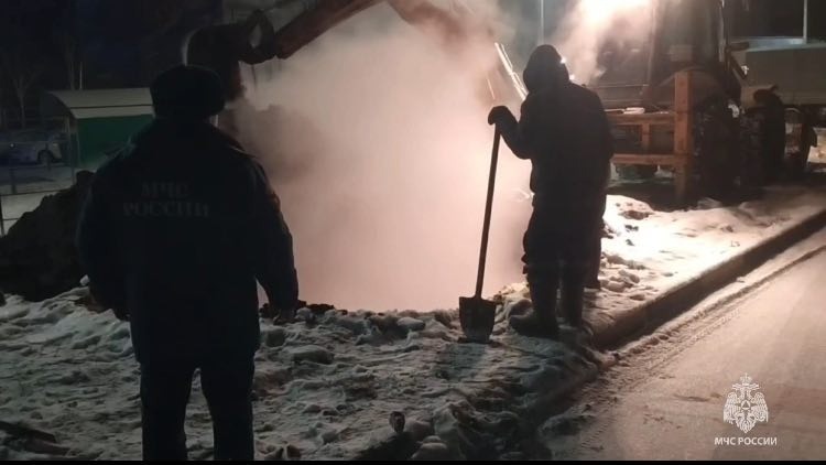 В Белорецке устраняют последствия серьезной коммунальной аварии