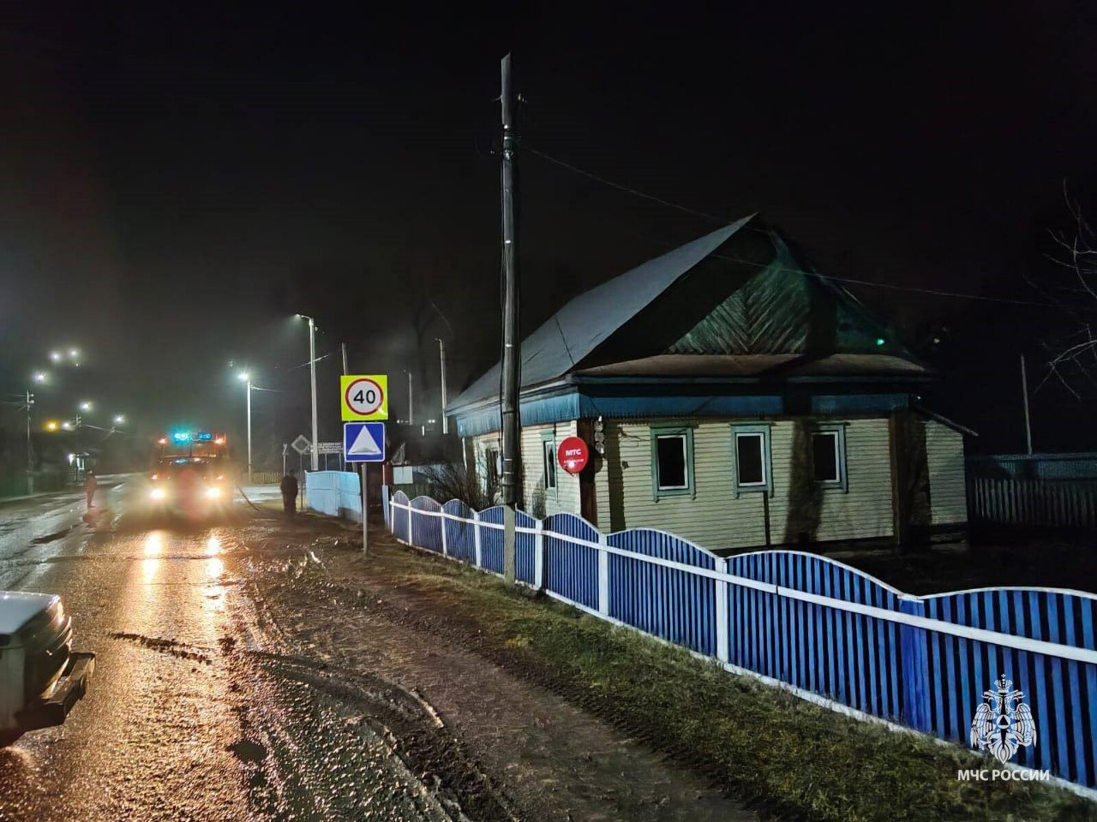 В селе Башкирии при пожаре погиб 47-летний мужчина