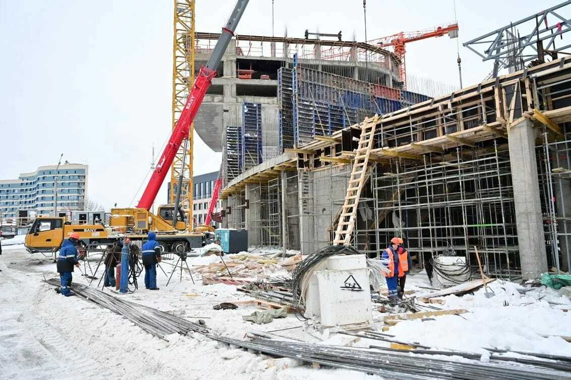 Семь башен для науки: как в Уфе опережают график стройки кампуса-рекордсмена