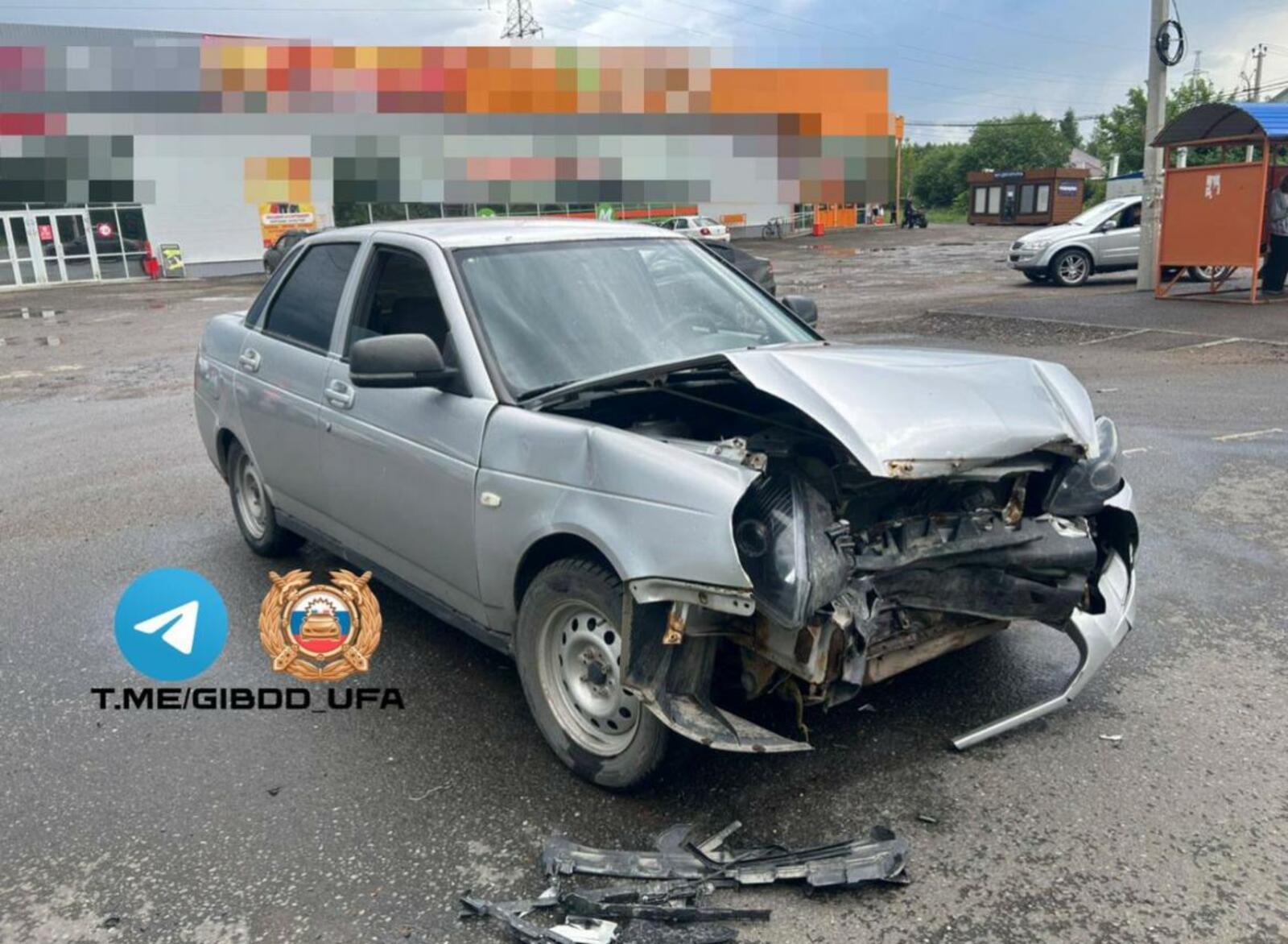 В Уфе за минувшие сутки произошло ДТП с пострадавшими