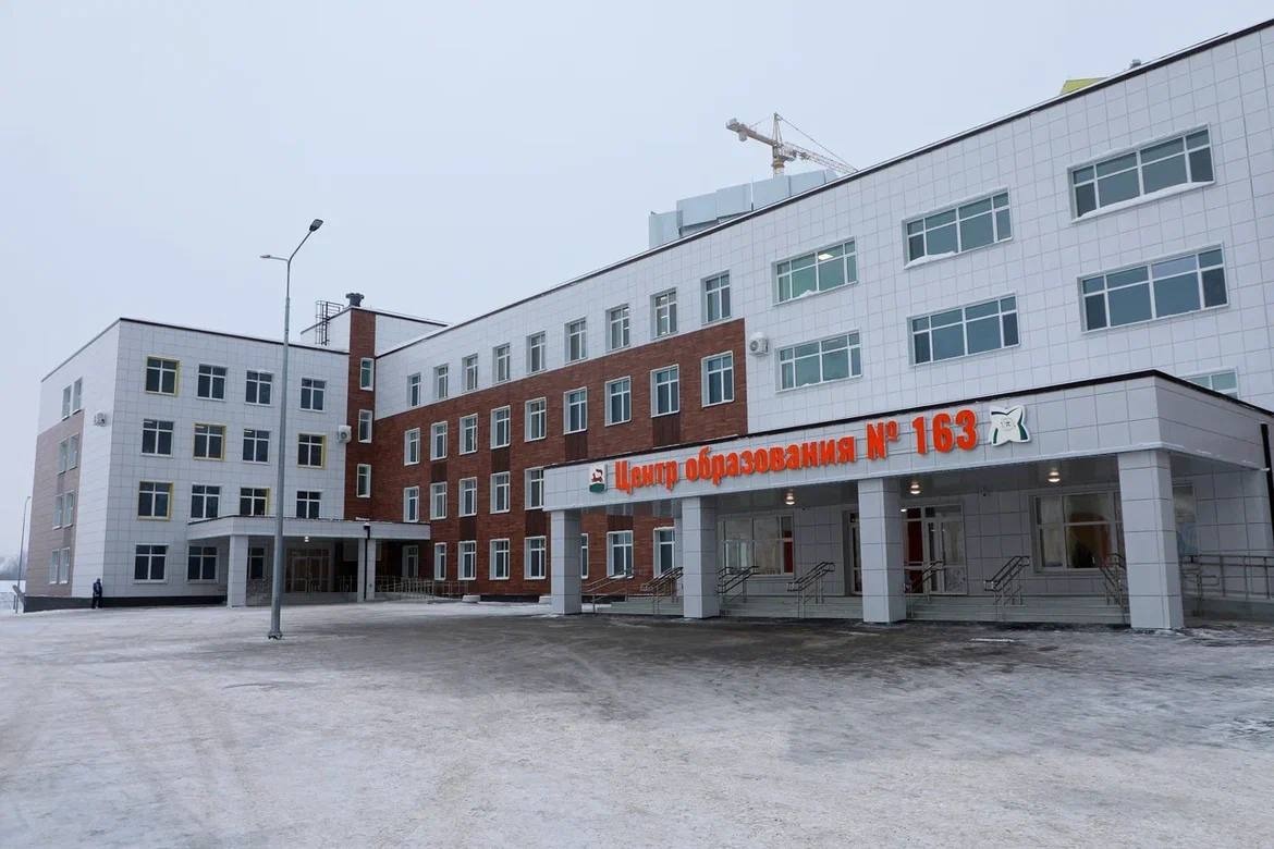 Новая школа на 1225 учащихся открылась в уфимском микрорайоне Затон