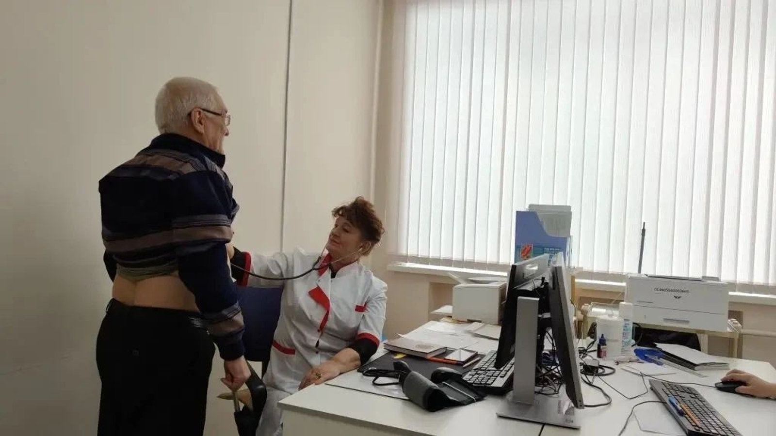 В Шаранском районе организована системная работа по диспансеризации жителей