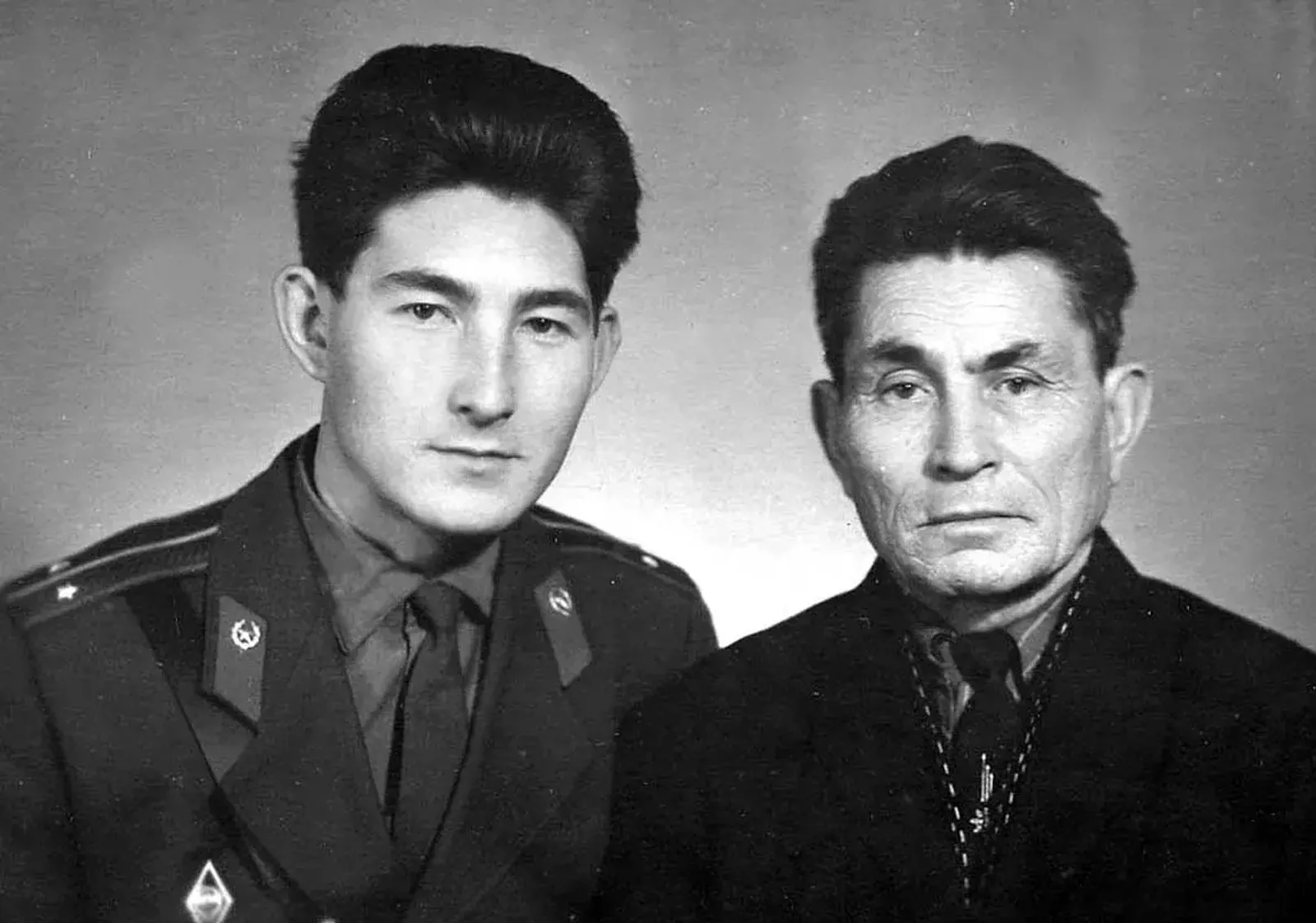 Марсель Салимов с отцом