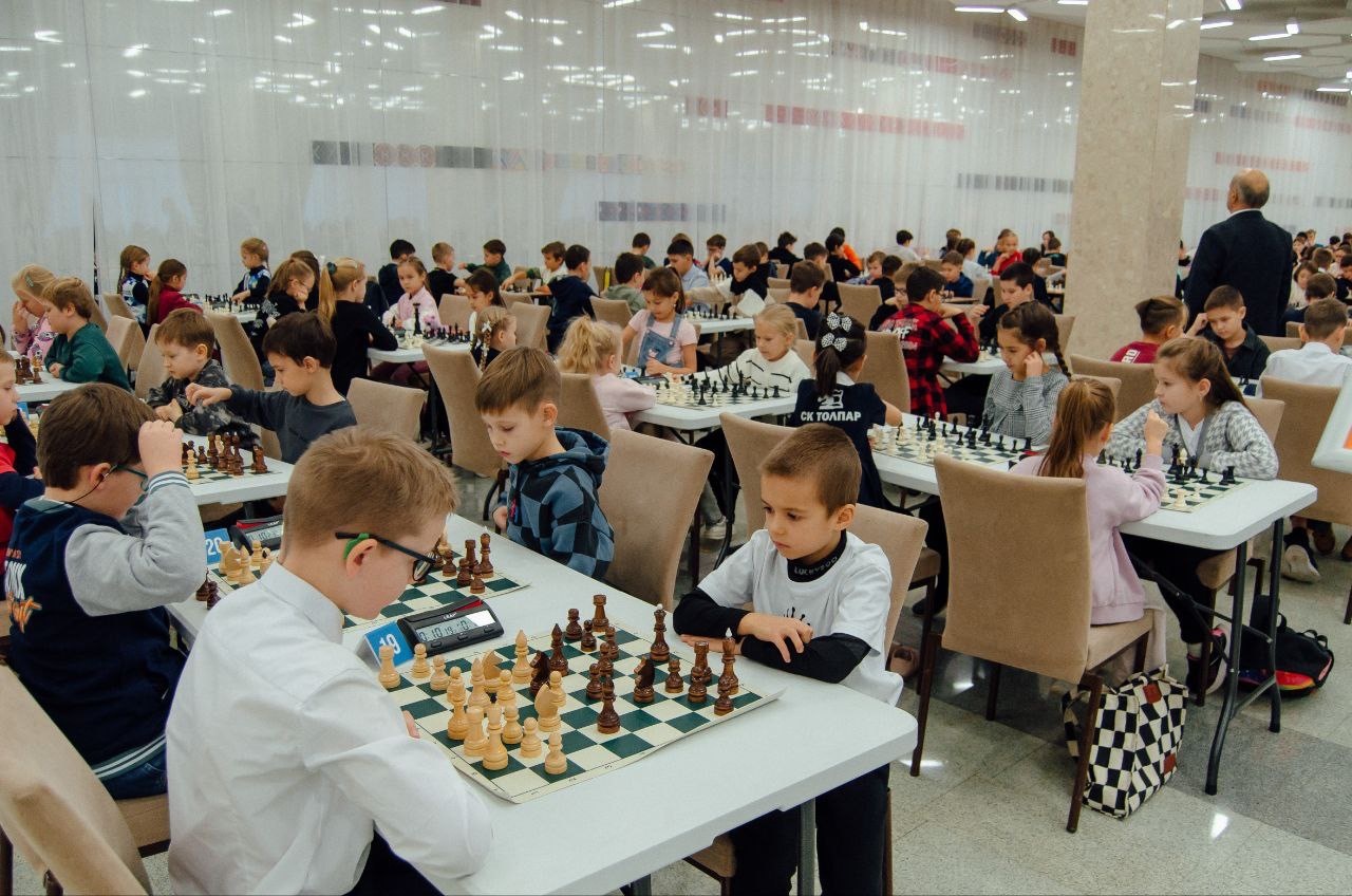 В Уфе прошли шахматные соревнования Лига будущих чемпионов