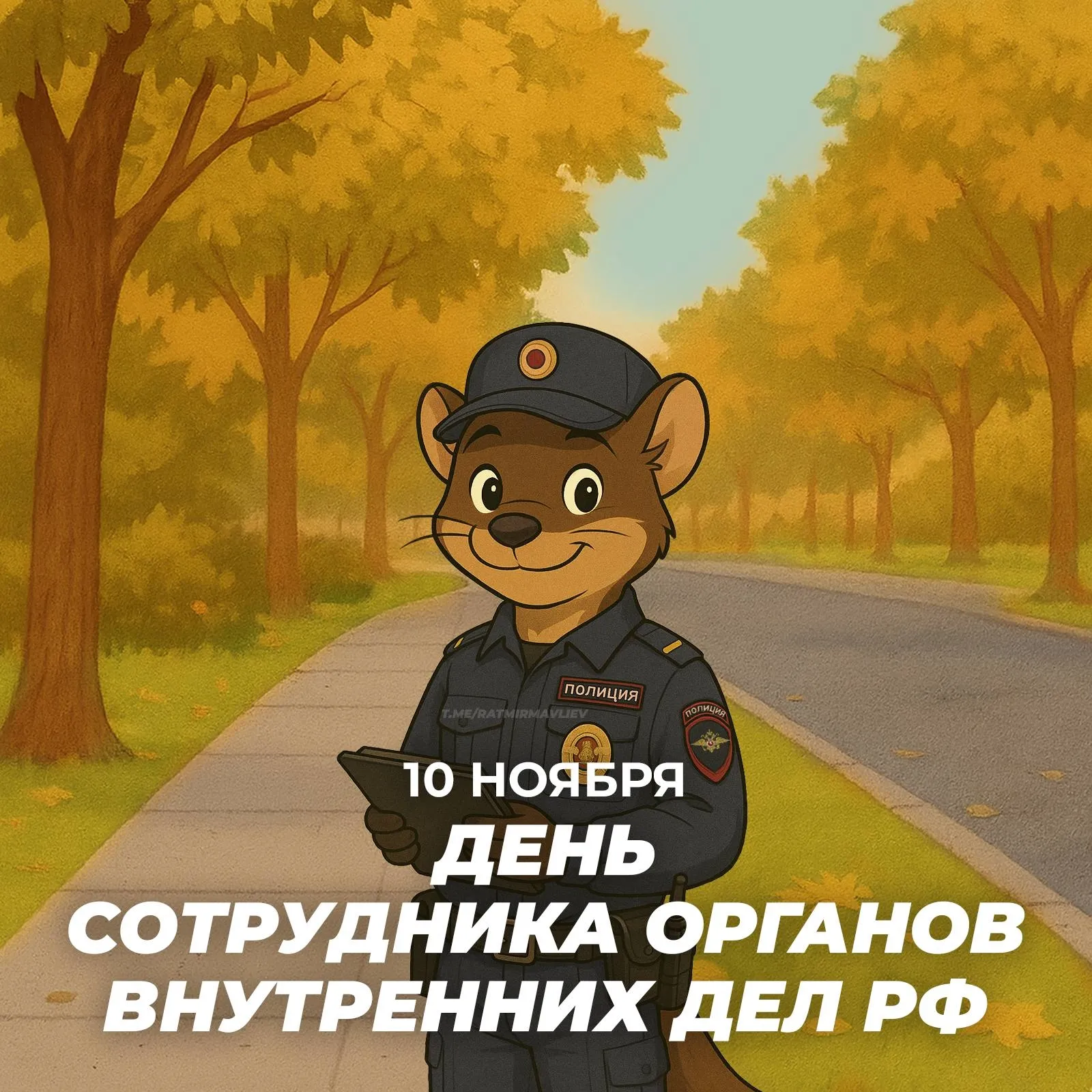 Мэр Уфы поздравил сотрудников МВД с профессиональным праздником