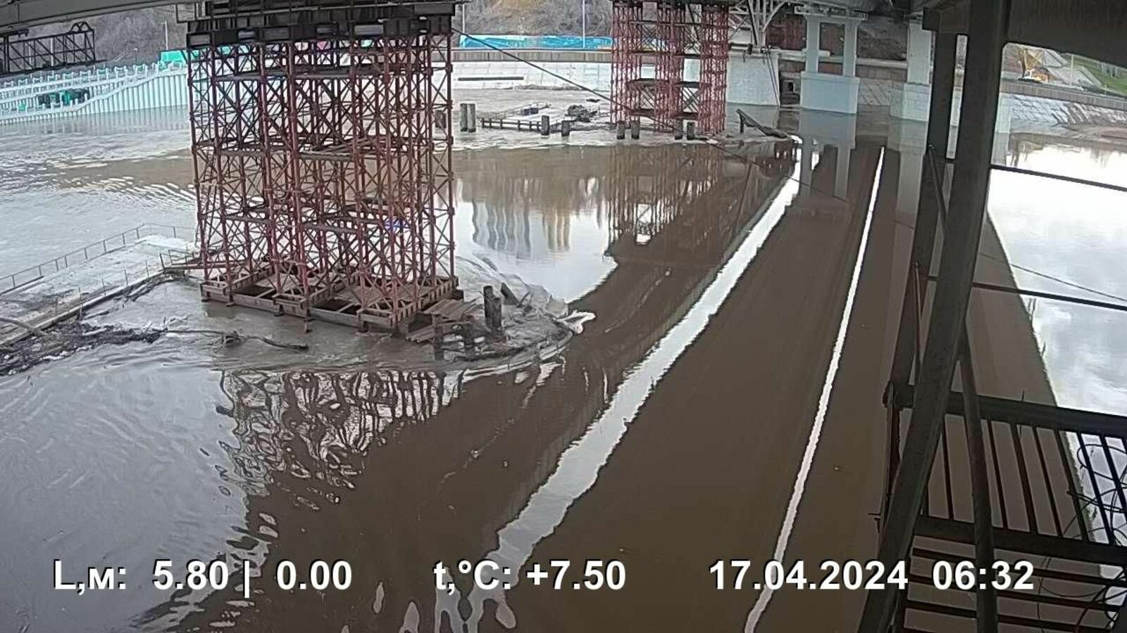 Пик паводка в столице Башкирии ожидается в выходные дни