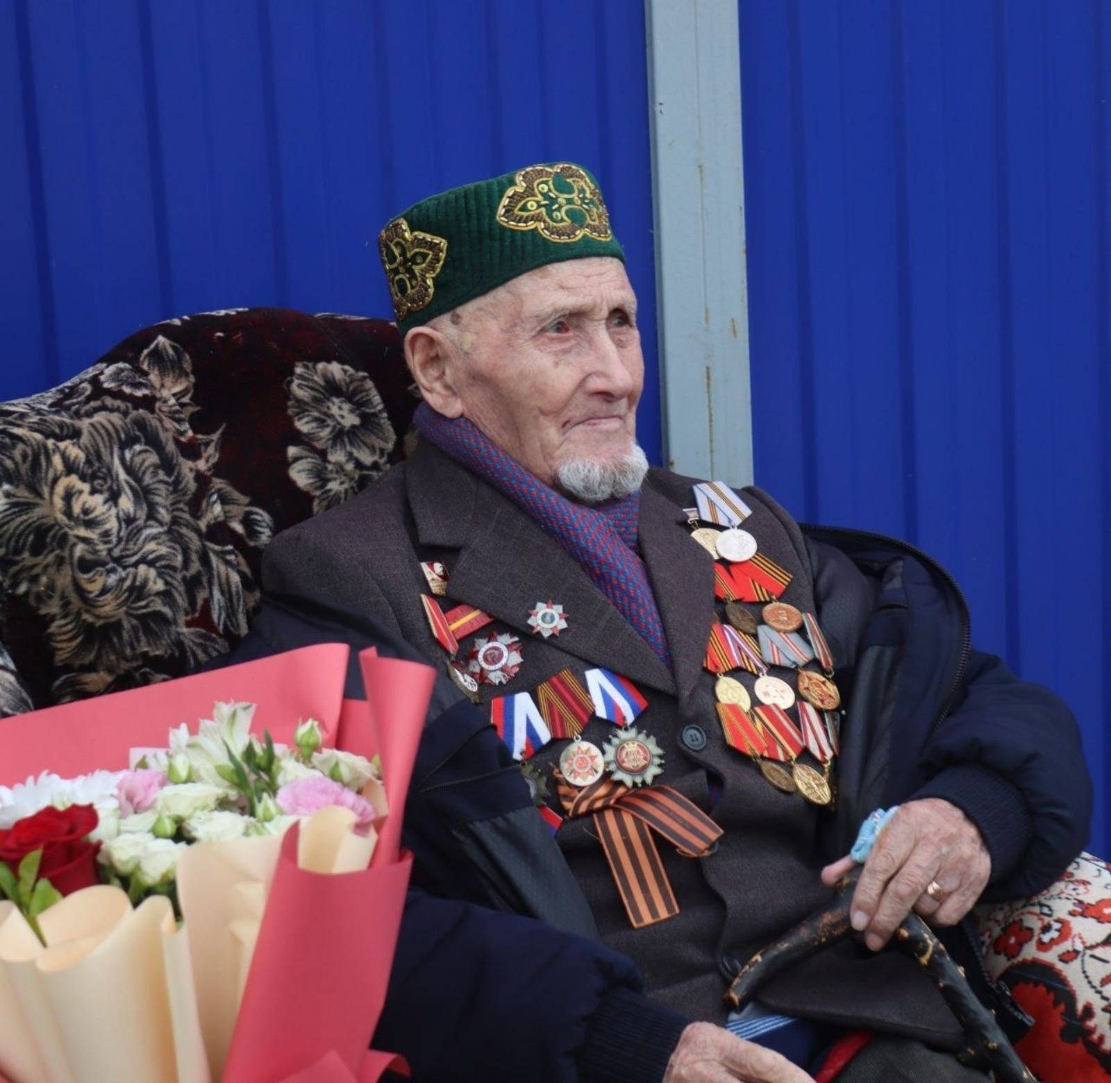 В Башкирии поздравили ветерана Великой Отечественной войны со 100-летним юбилеем