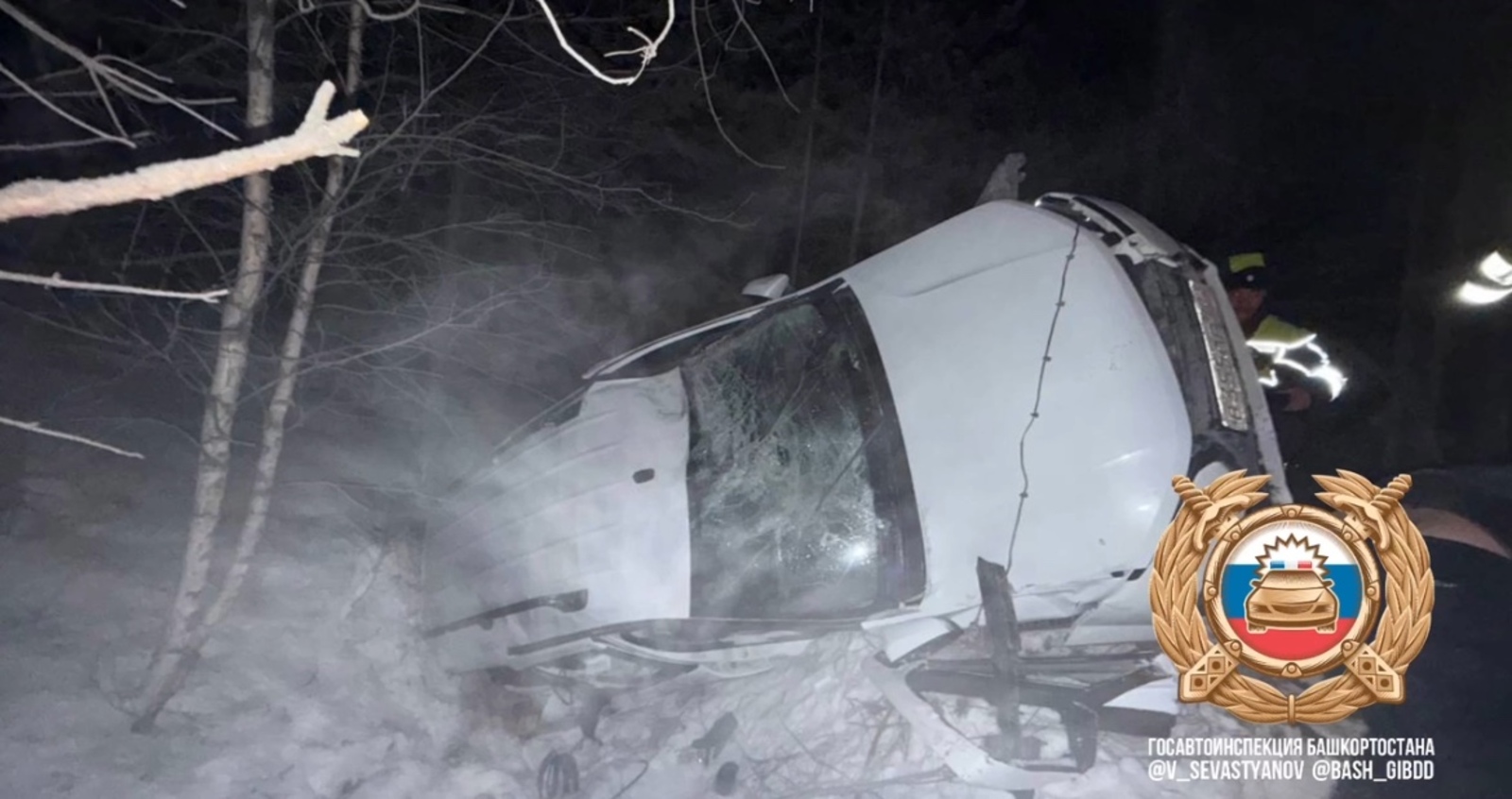 Смертельное ДТП в Белорецком районе: один погибший, пятеро раненых