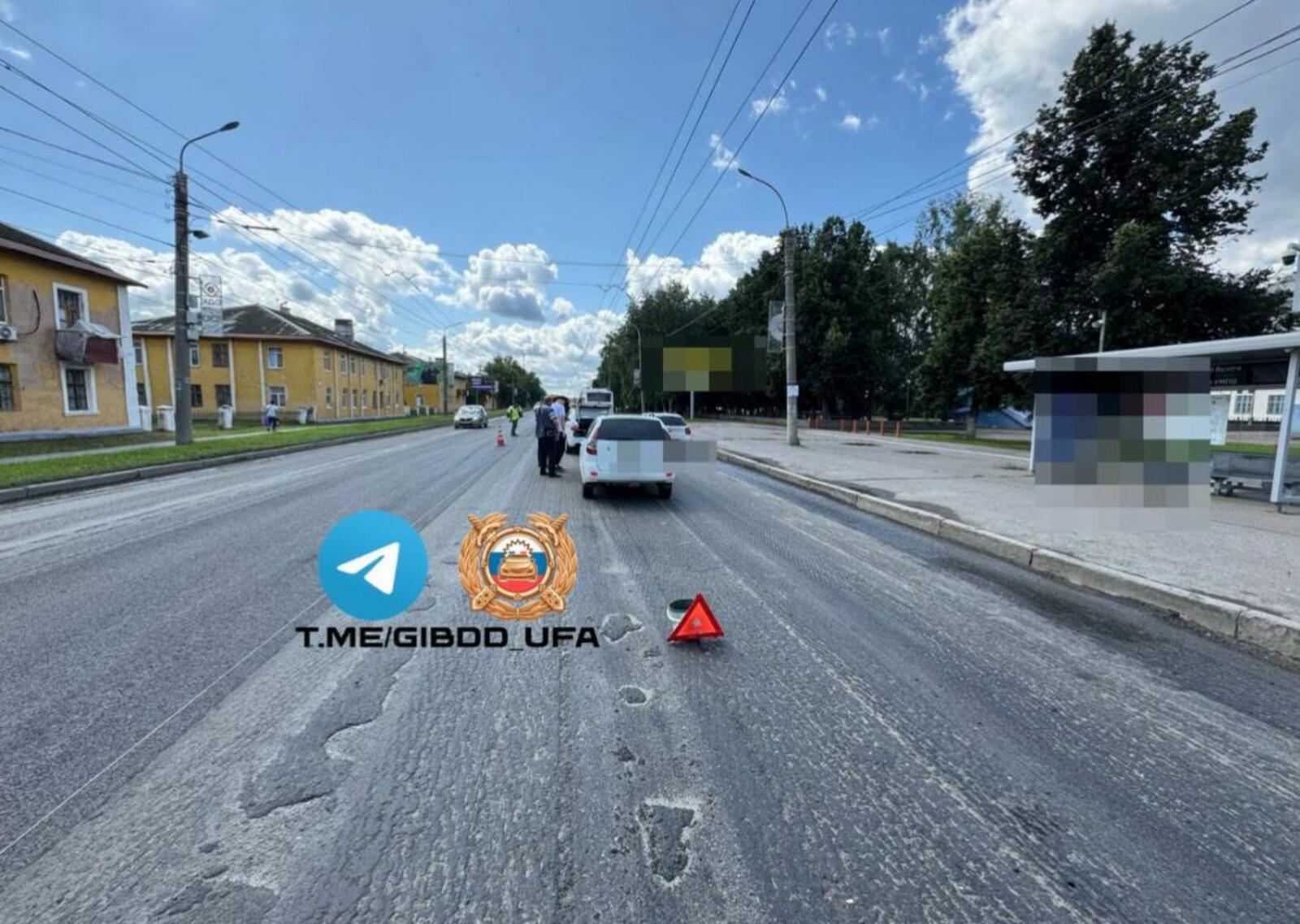 В микрорайоне Уфы сбили пешехода