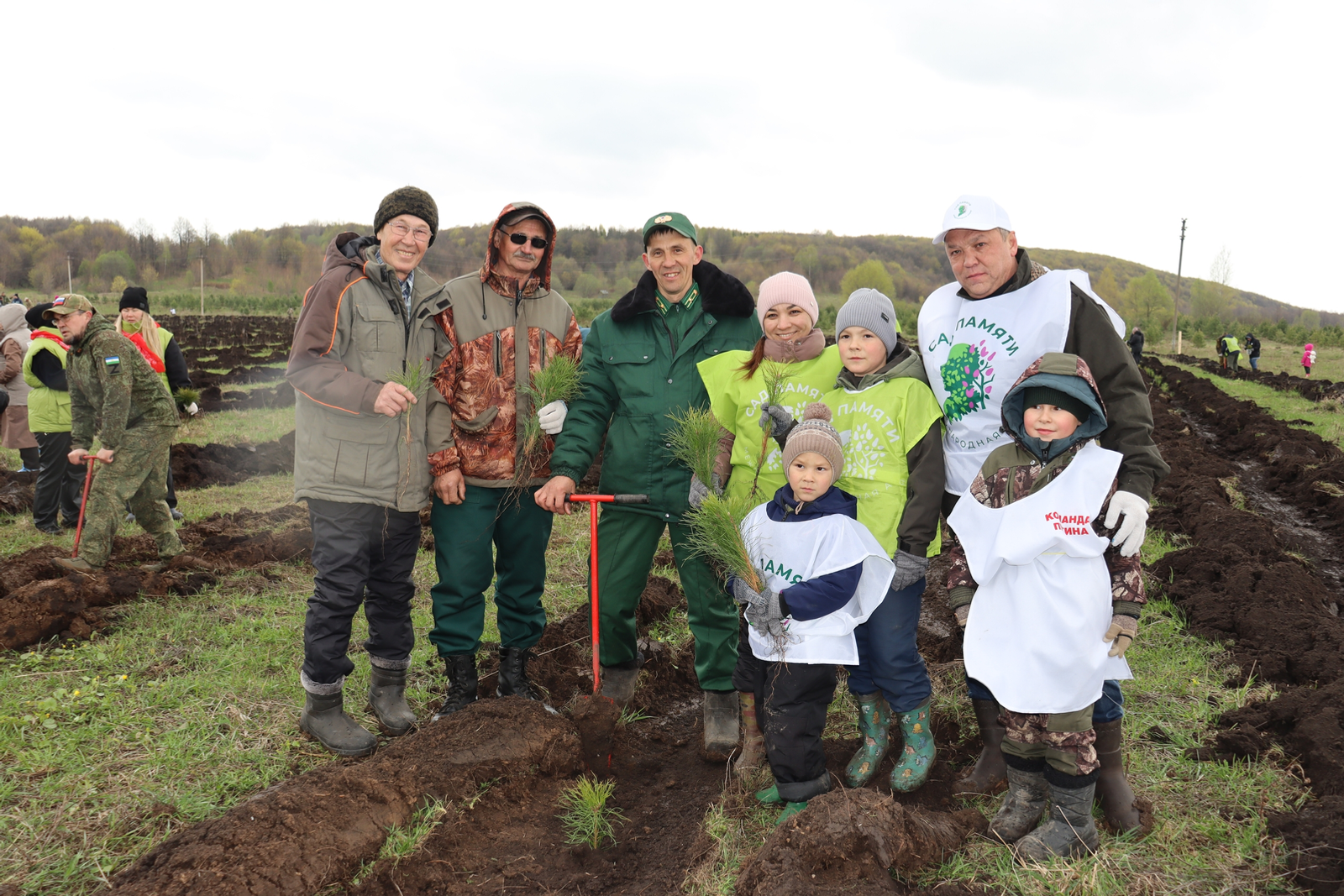 Лес героев в Байгильдино