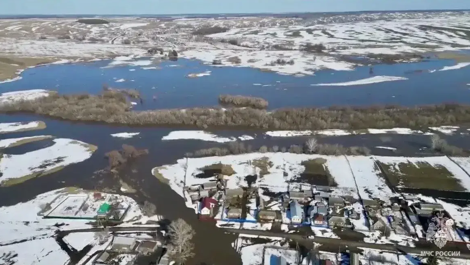 МЧС Башкортостана информирует о ходе весеннего половодья