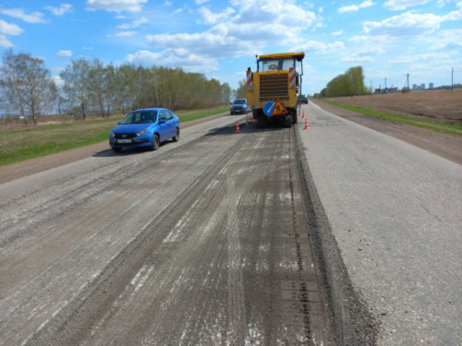 В Башкирии начался ремонт дороги Стерлитамак – Раевский