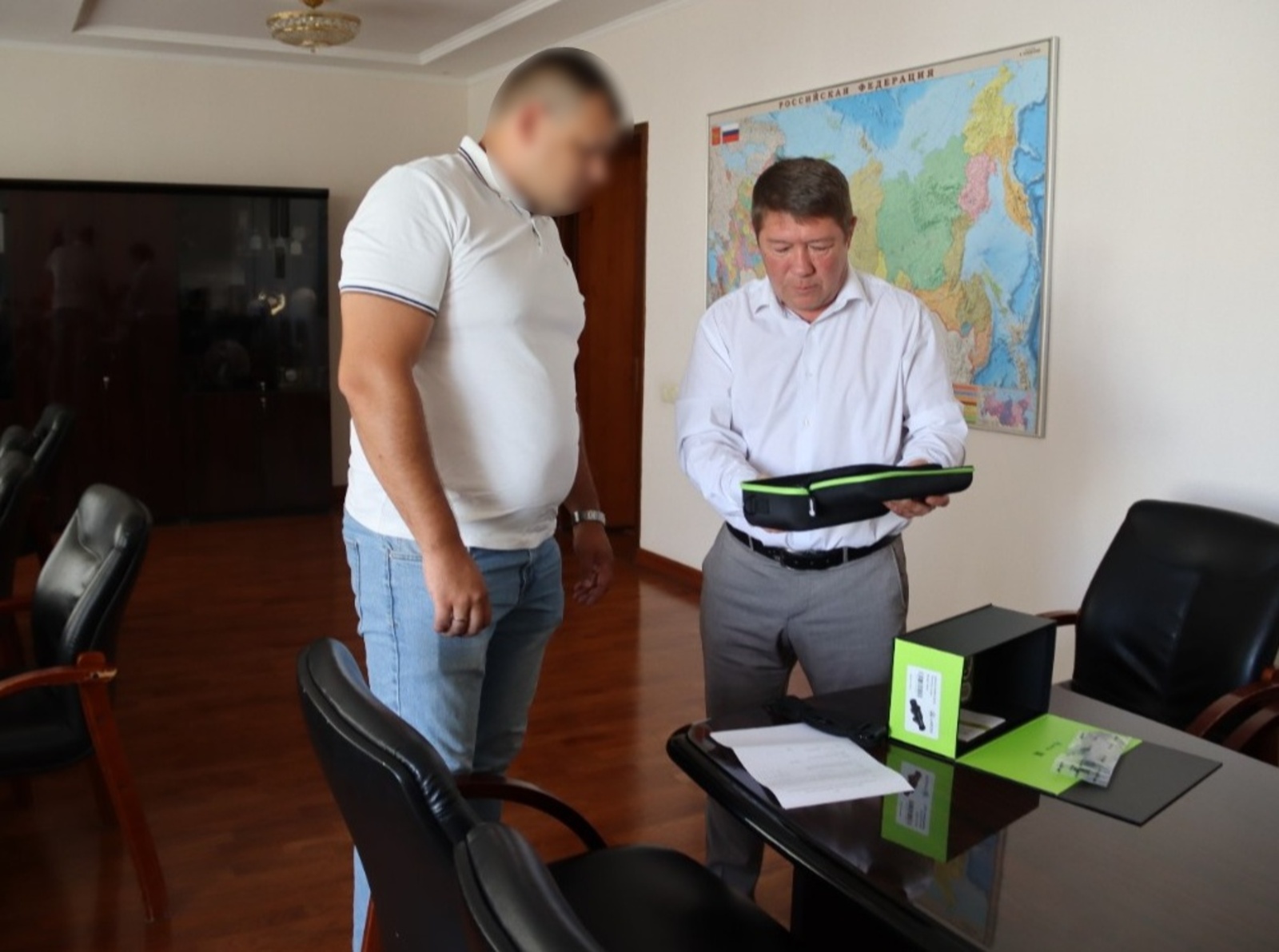 В Уфе бойцу СВО передали тепловизионный прицел