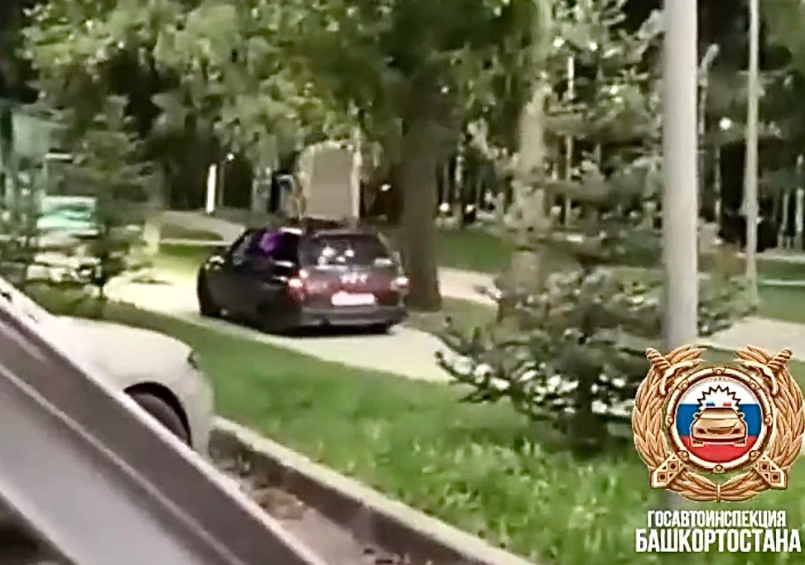 стоп-кадр видео Госавтоинспекции РБ