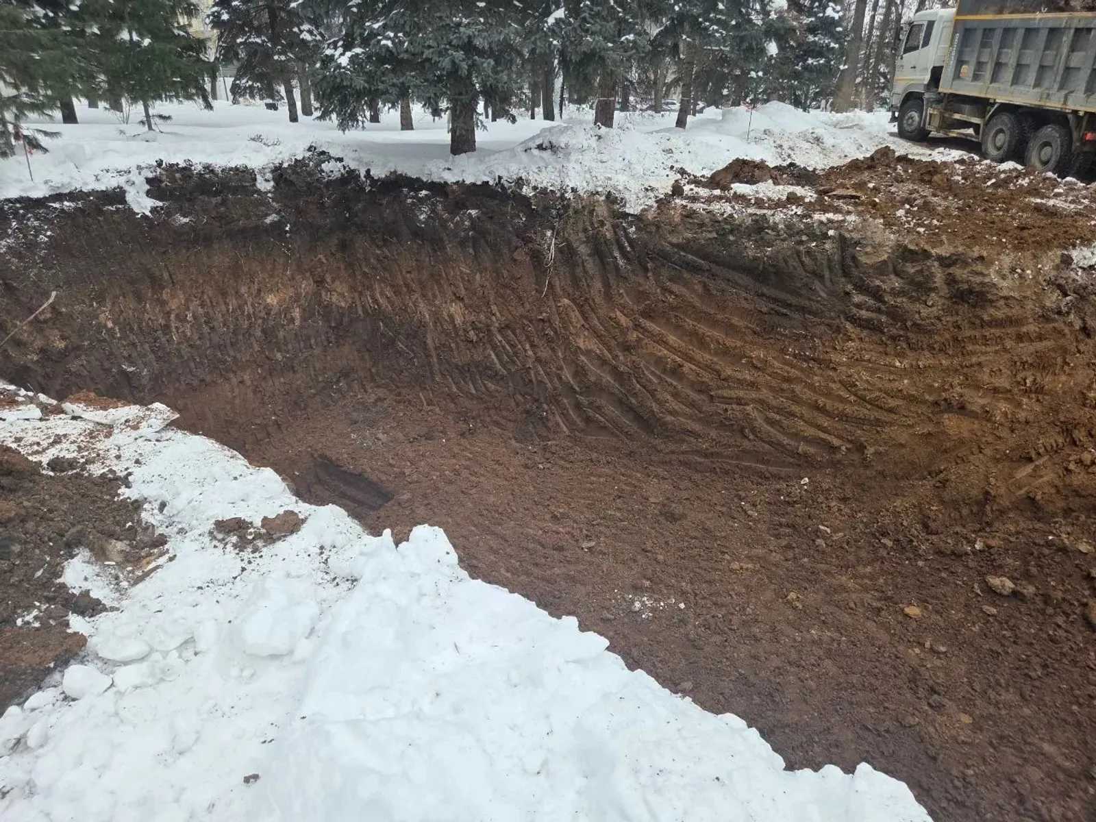 Строительная готовность парка Ленина в Уфе составляет 60%