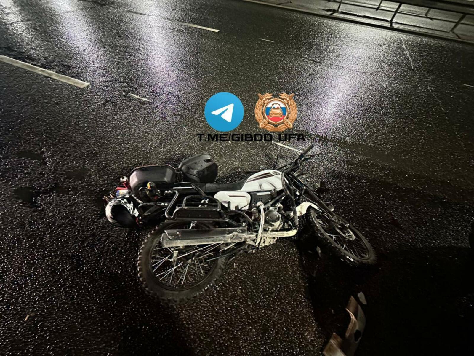 На трассе Уфа-Оренбург в ДТП пострадал 15-летний водитель мопеда