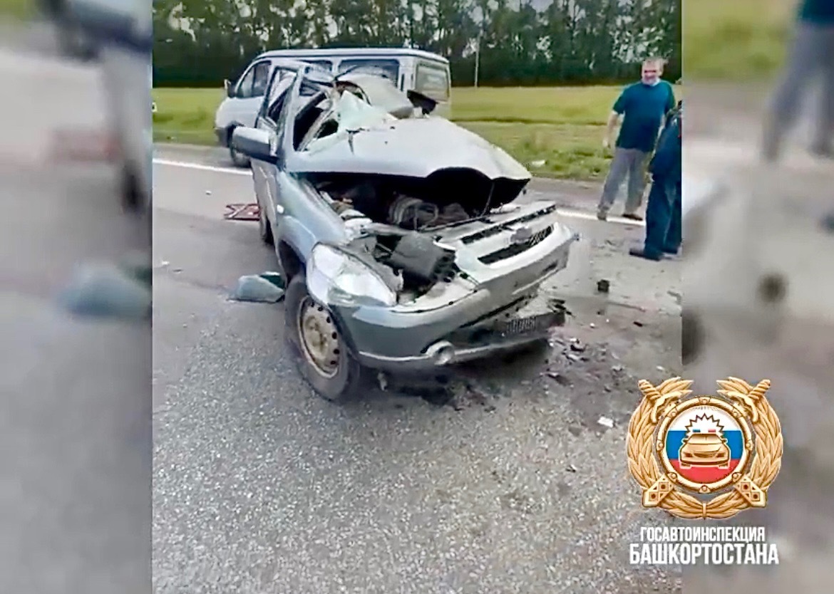 В Башкирии разбился водитель Шевроле Нива