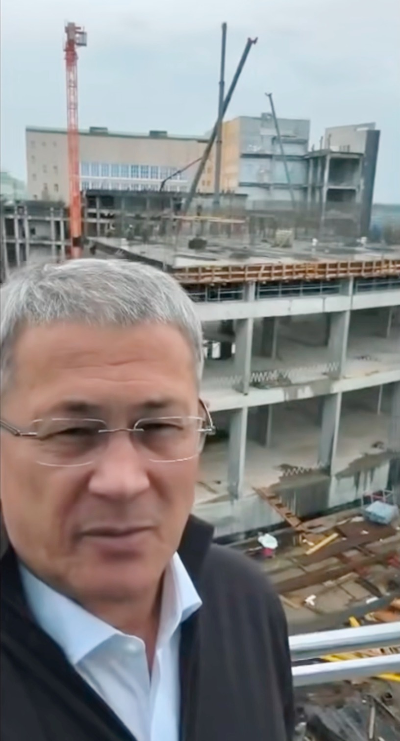 Ход строительства кампуса в Башкортостане прокомментировал Радий Хабиров