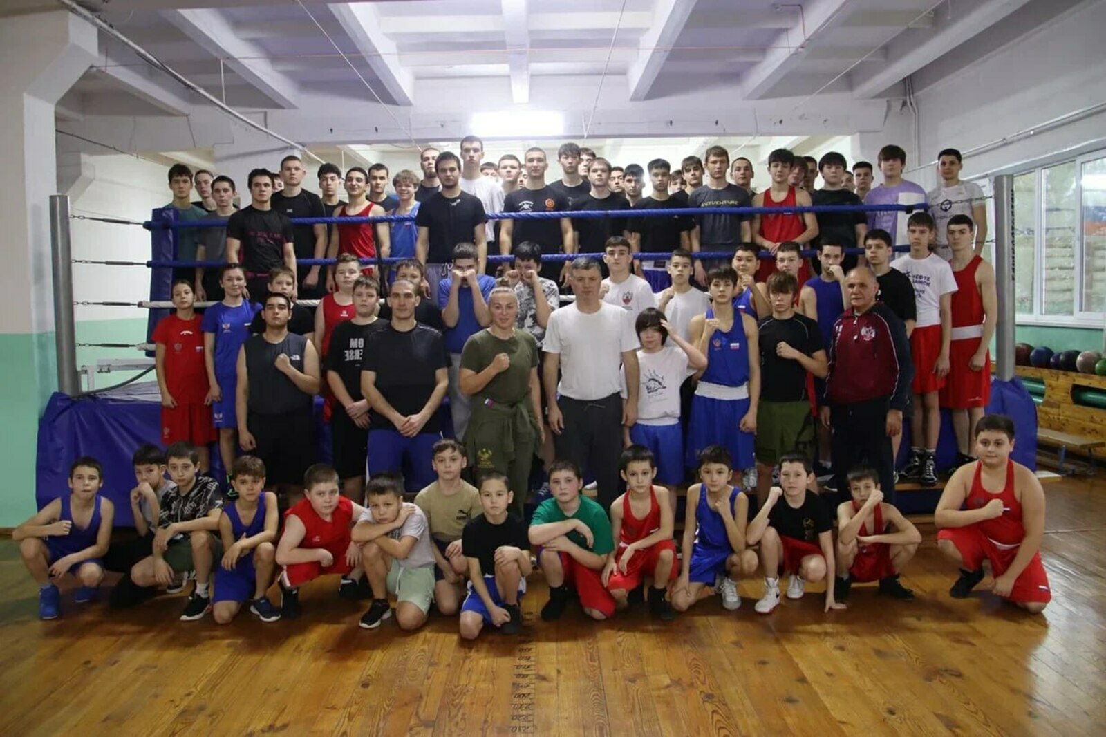 Мастер-класс по боксу прошёл в Нефтекамске