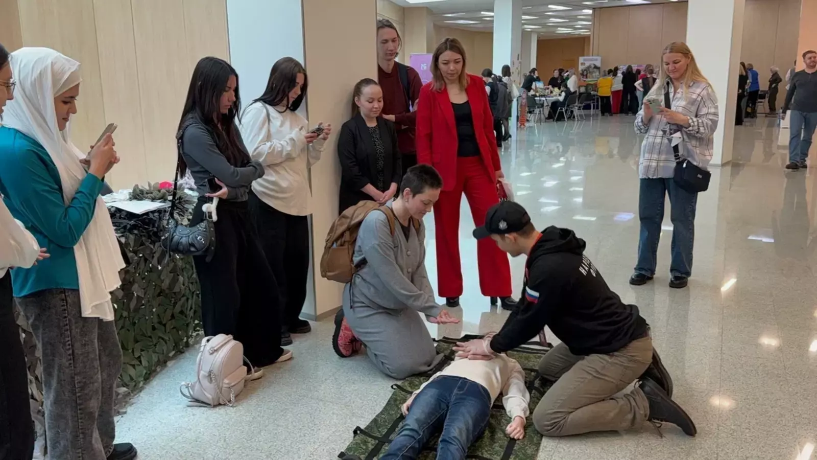 Молодёжка Народного фронта проводит мастер-классы по спасению жизней