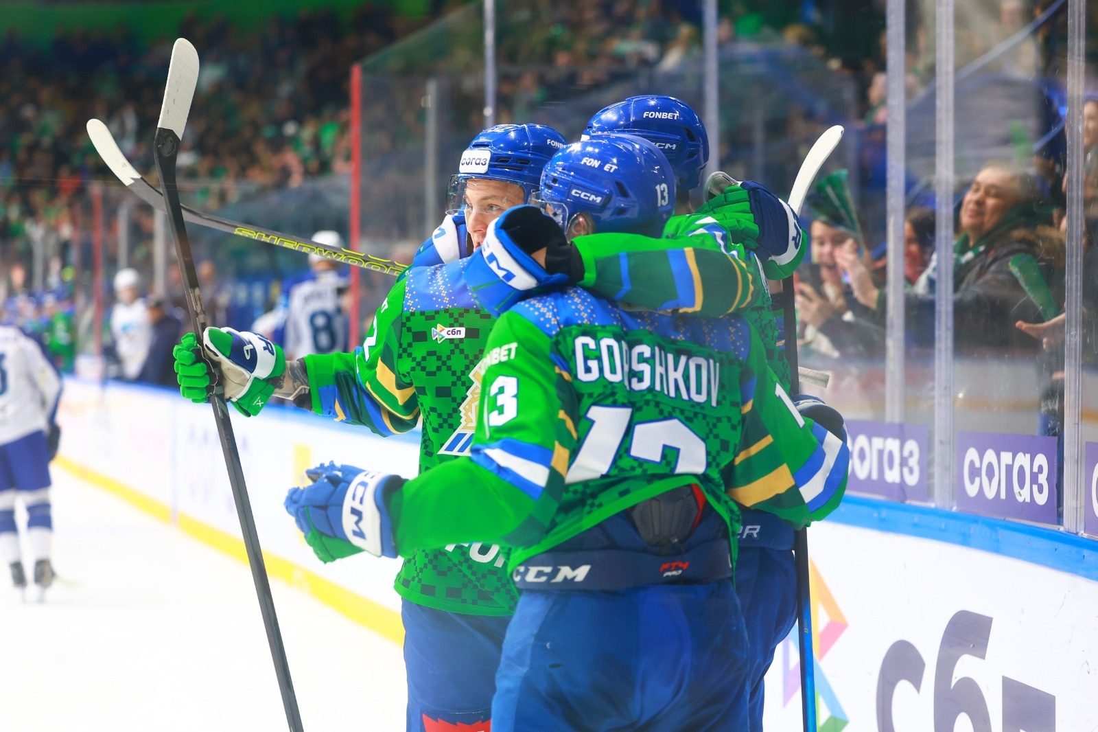 Первая шайба Евгения Кузнецова помогла Салавату обыграть Барыс