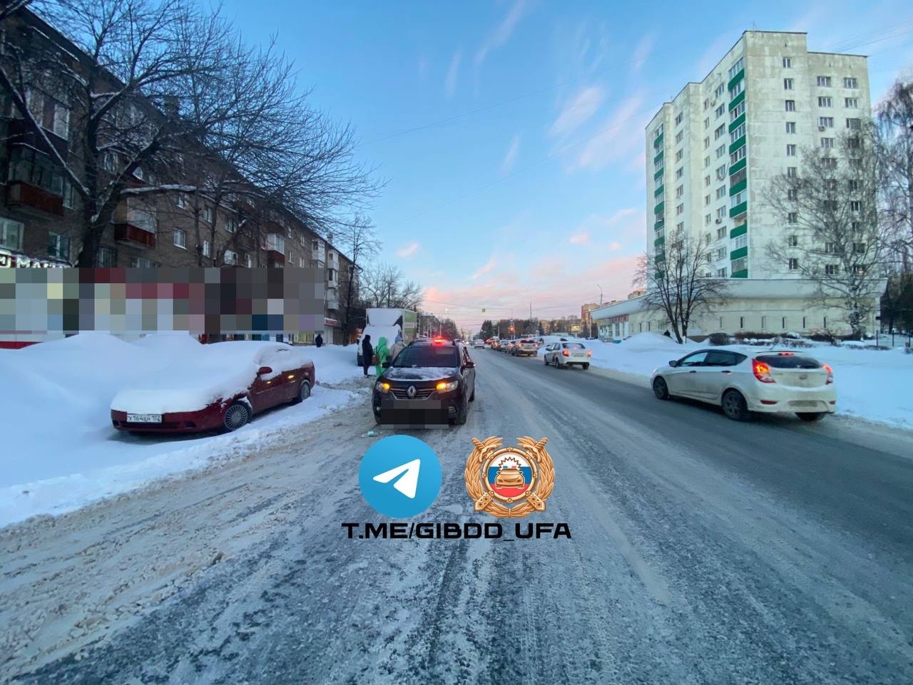 В Уфе под колеса иномарки попал пешеход-нарушитель