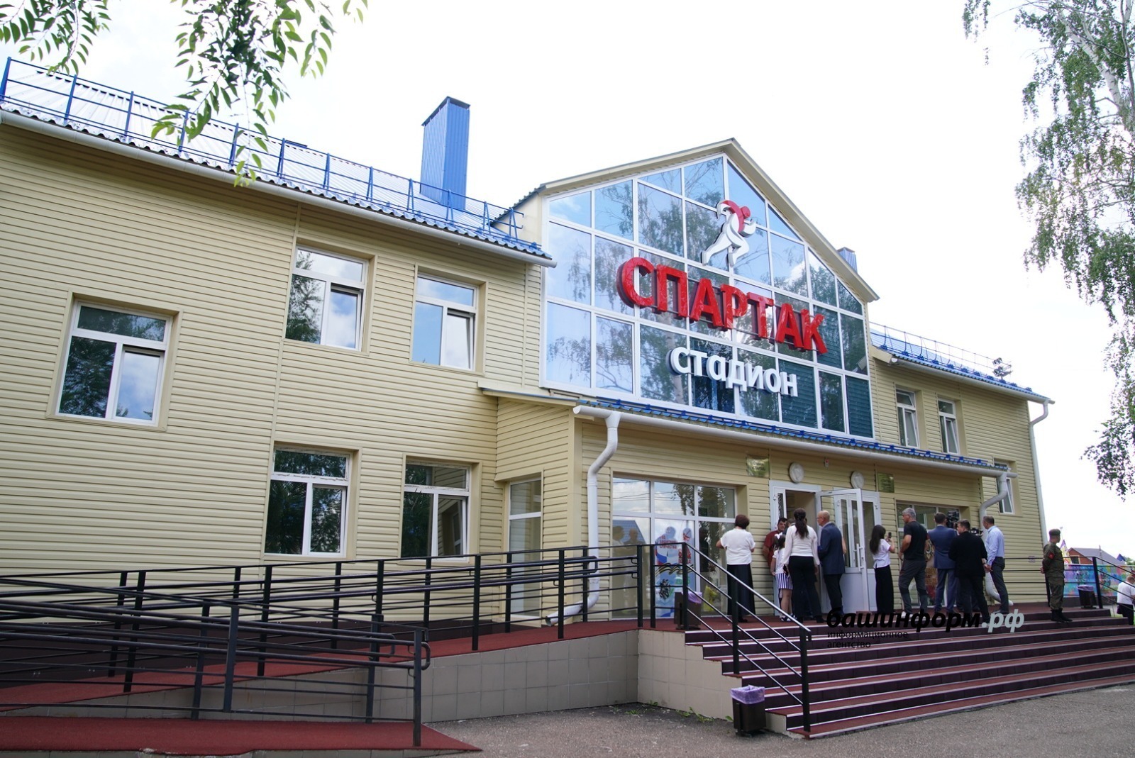 В Башкирии завершили реконструкцию стадиона Спартак