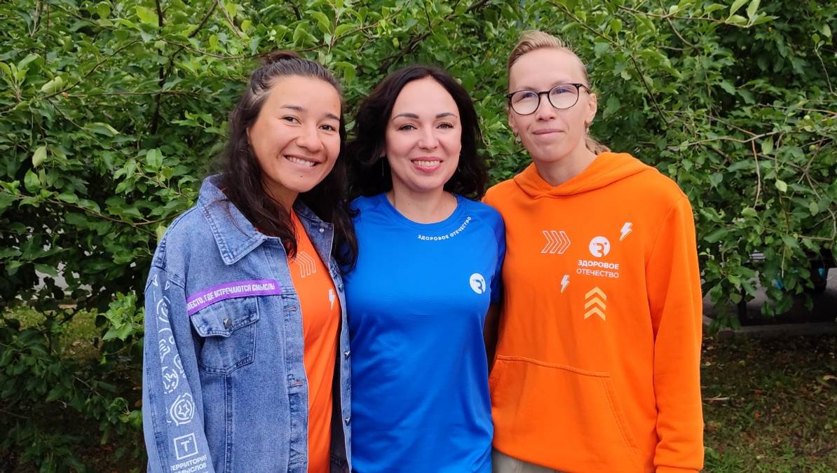 Аделина Загидуллина, руководитель регионального движения «Здоровое отечество» по РБ Наталья Кулагина, Анна Кулинич-Сорокина.