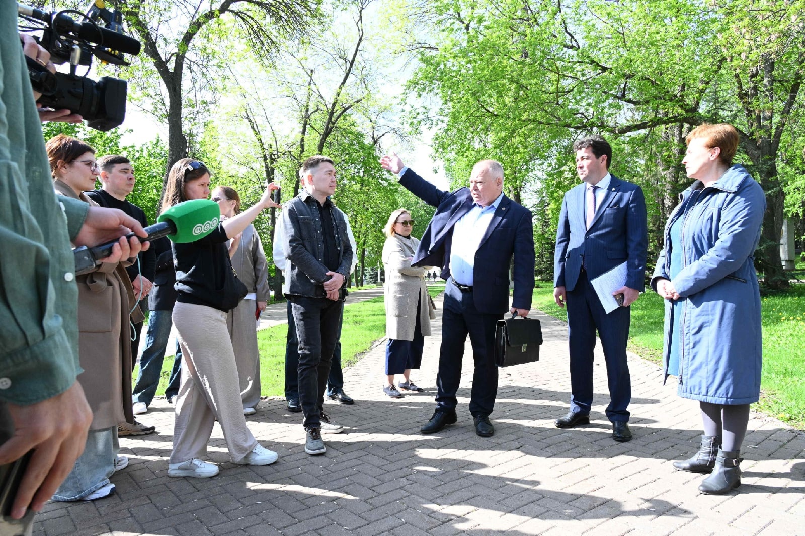 Общественники взяли под контроль ход реконструкции парка в Уфе