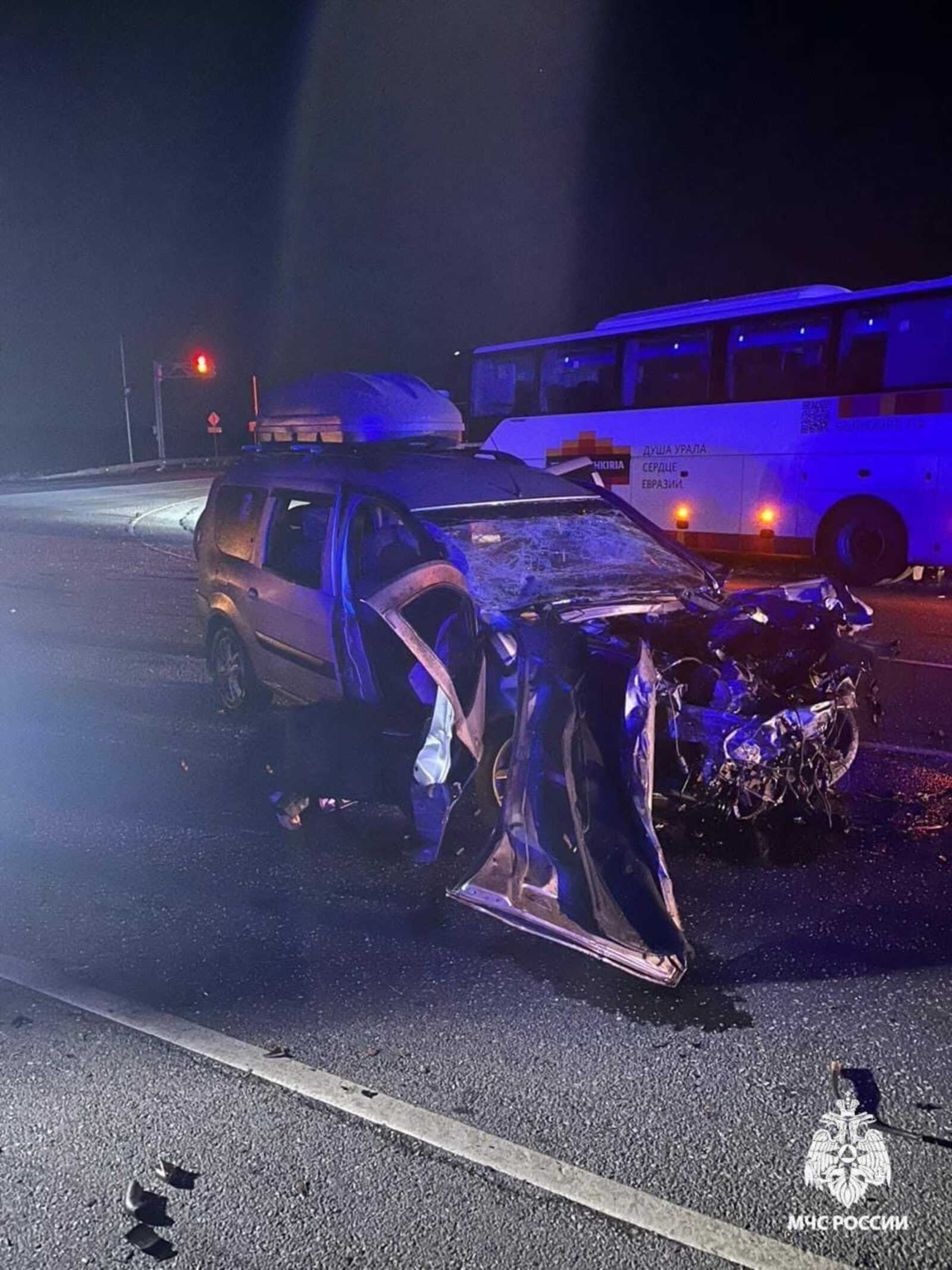 ДТП на трассе в Башкирии: погибли три человека