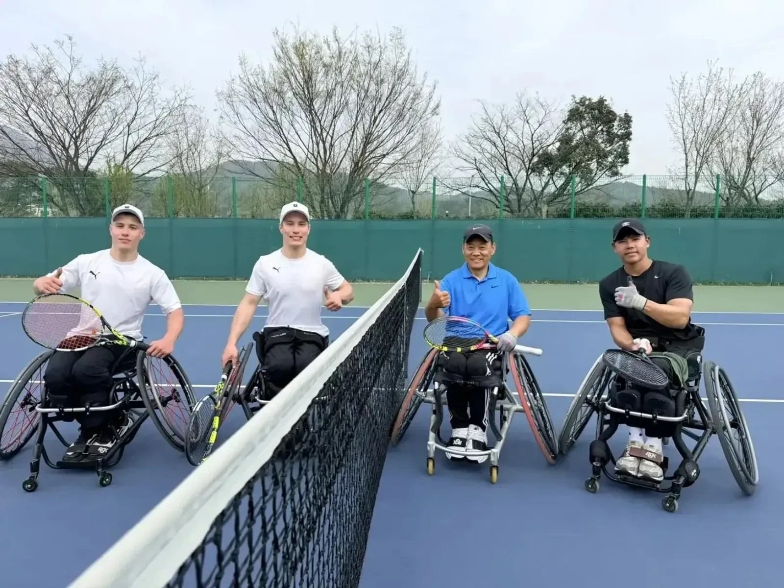 Братья Сидоровы из Уфы победители турнира по теннису на колясках в Южной Корее