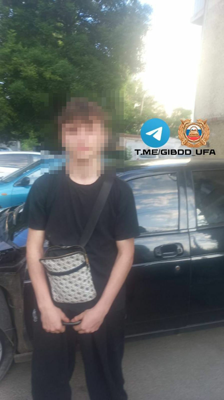 В Уфе задержали пьяного несовершеннолетнего за рулём