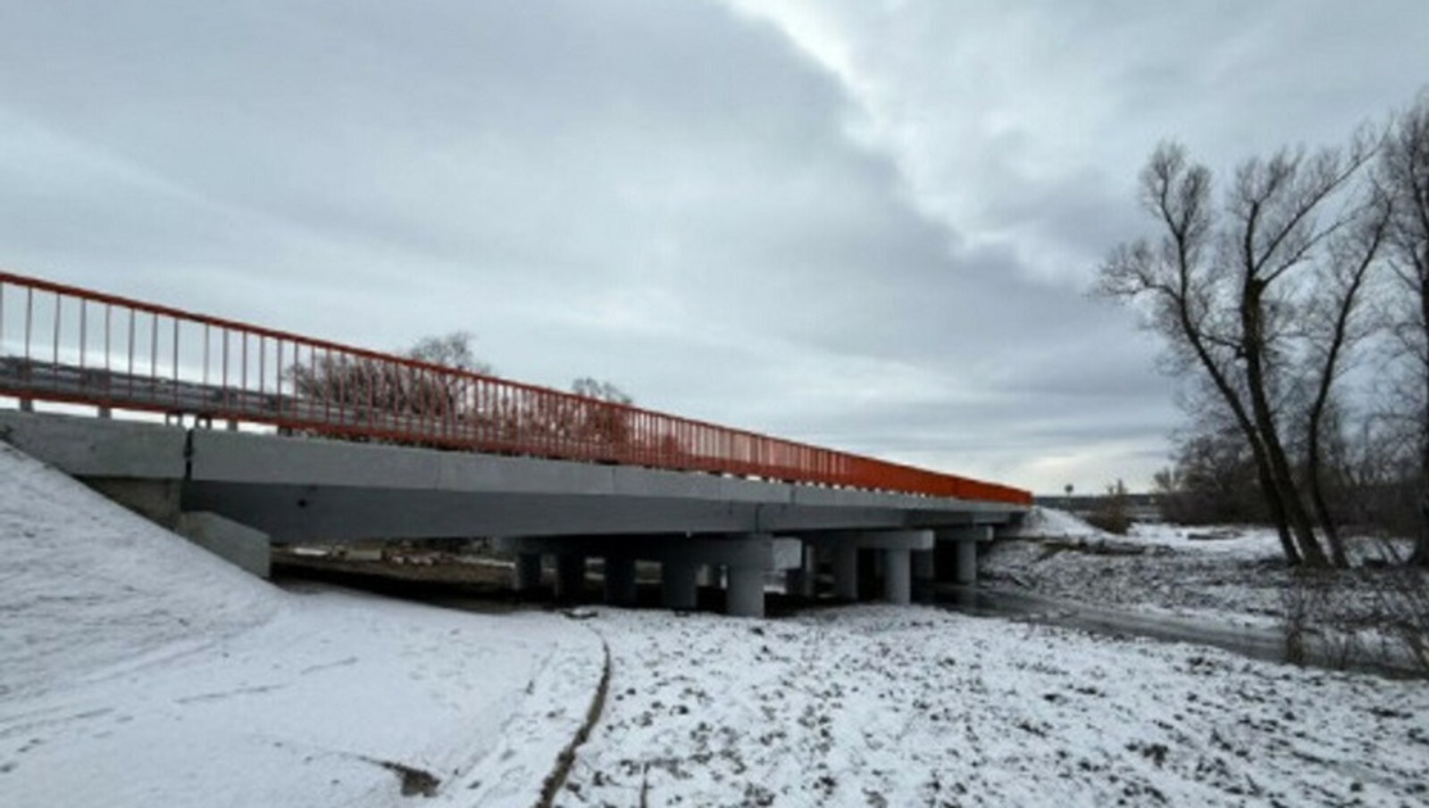 В Альшеевском районе Башкирии отремонтировали мост