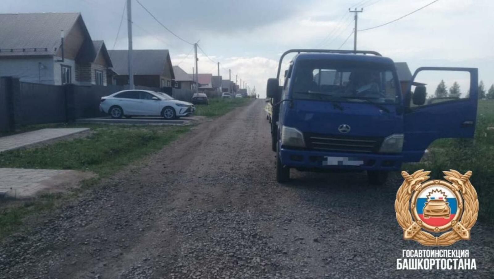 В селе Башкирии ребёнок пострадал в ДТП с грузовиком